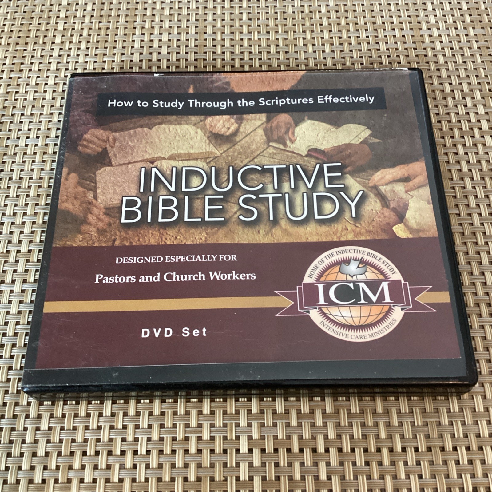 Inductive Bible Study DVD Set – Intensive Care Ministries – Dan Finfrock 4 DVDs