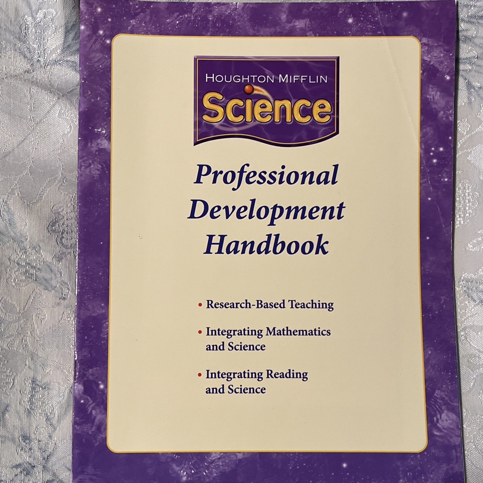Houghton Mifflin Science Professional Development Teacher Handbook Grade 3 – NEW