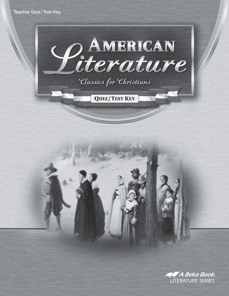 Abeka American Literature Quiz and Test Key Fourth Edition – 11th Grade