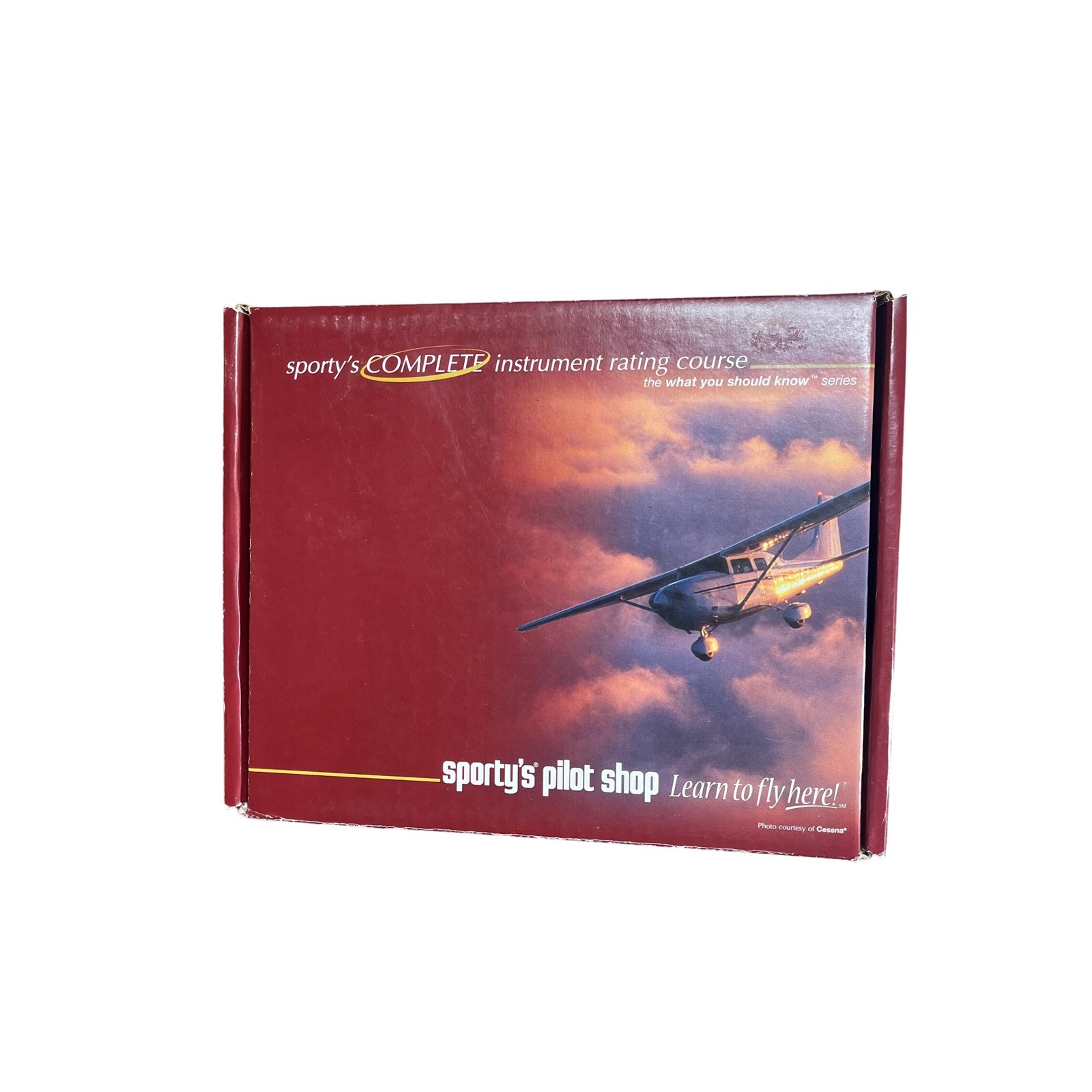 Sportys Pilot Shop Complete Instrument Rating Course 7 Vol VHS SetFlightTraining