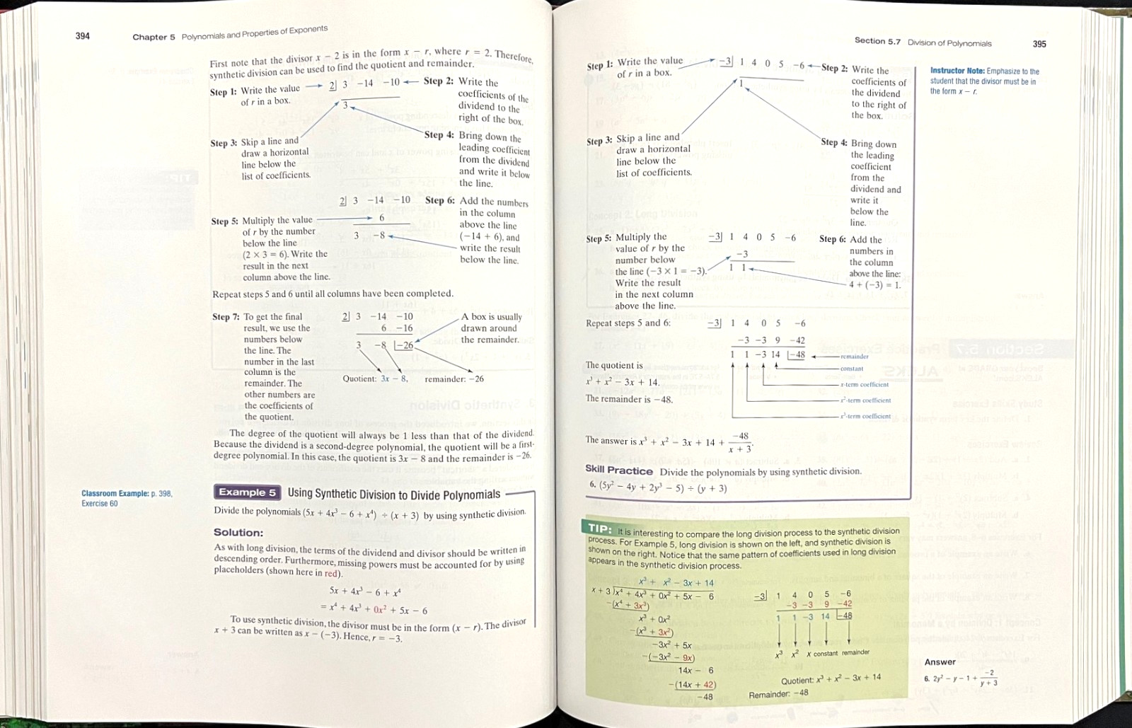 ALGEBRA (Beginning & Intermediate) TEACHER EDITION (3e) (2011, McGraw-Hill)