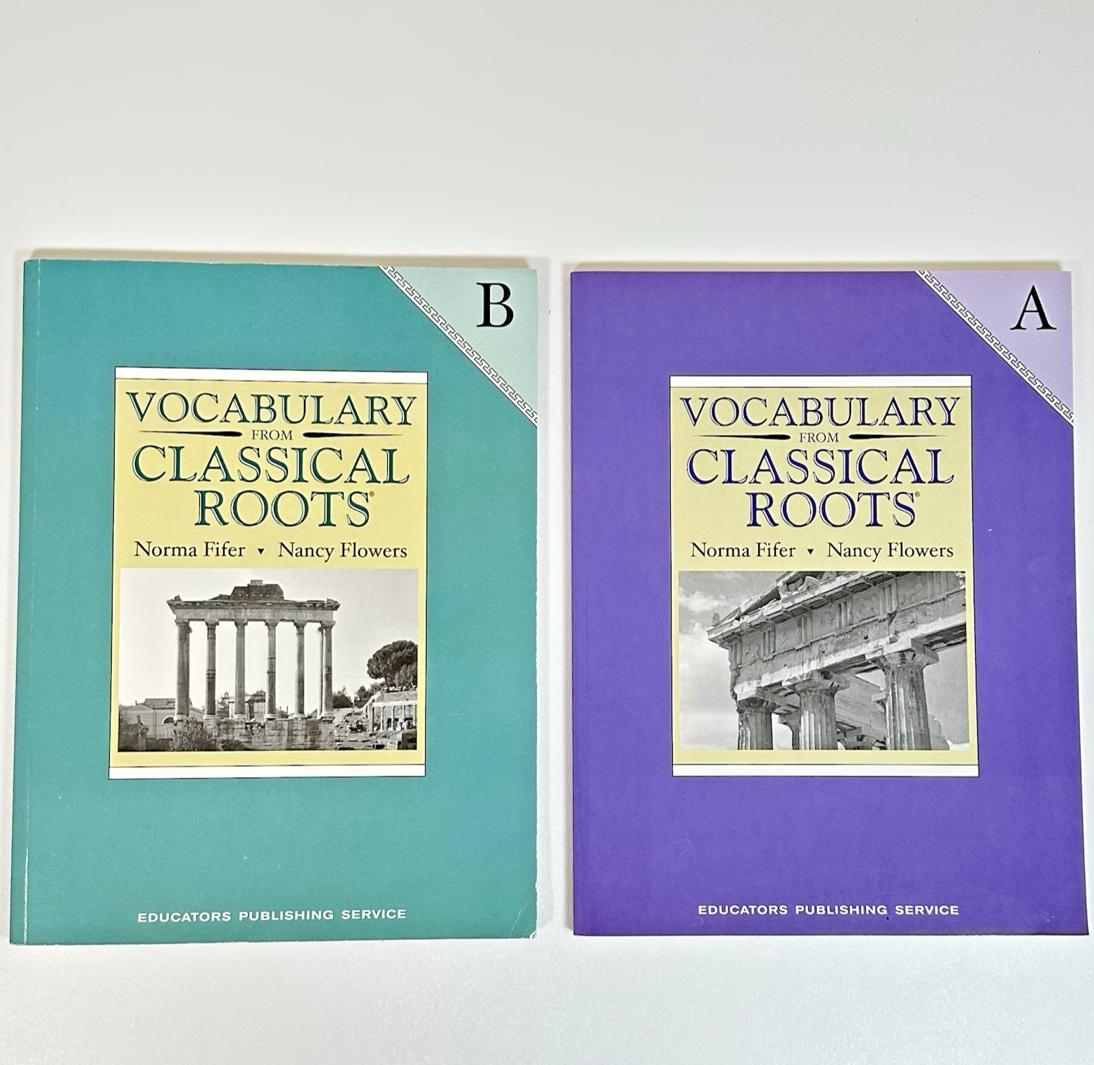 Vocabulary From Classical Roots A & B Student Books Set EPS Fifer Flowers