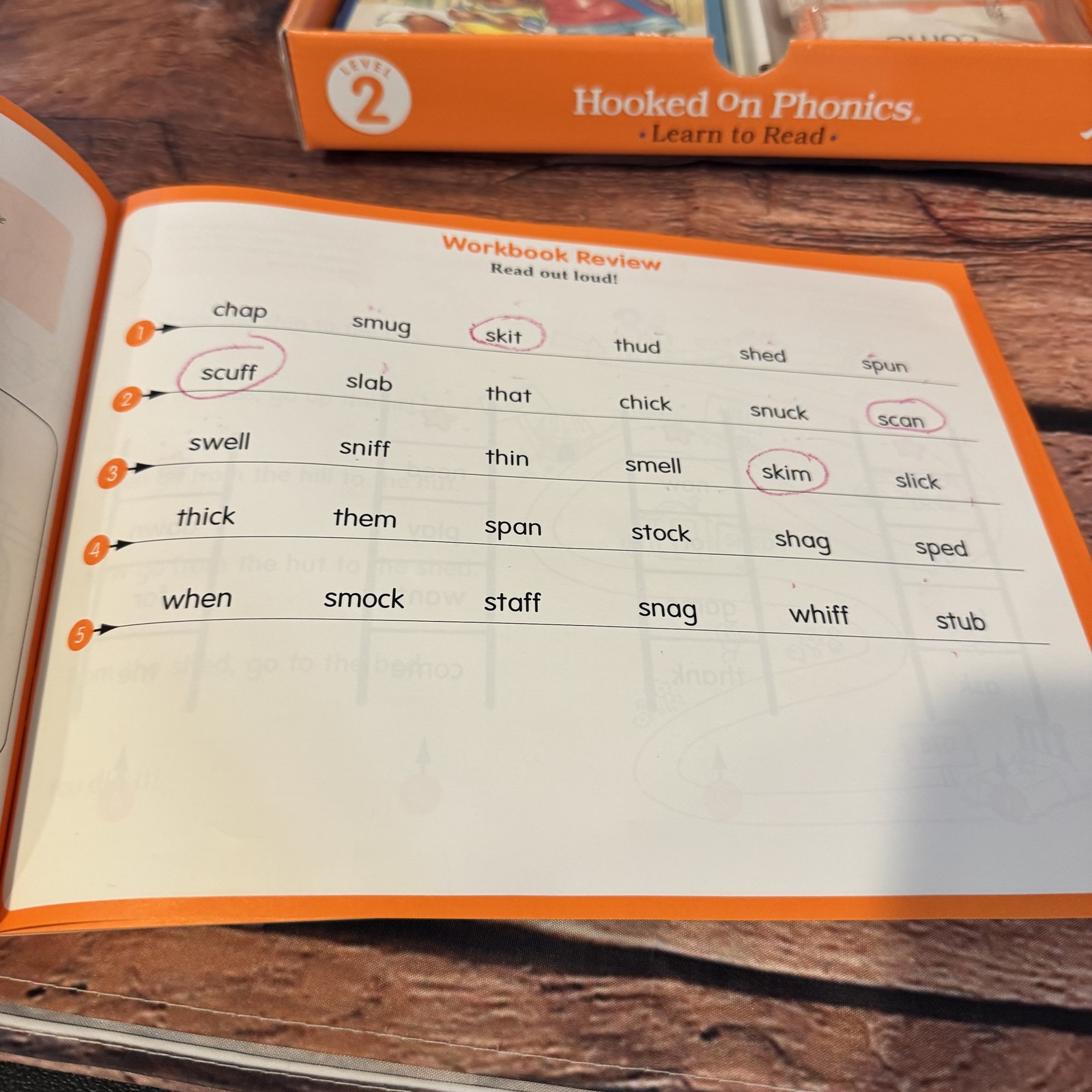 Hooked on Phonics Learn to Read Level 2 Complete Kit Phonics Program K-2nd Grade