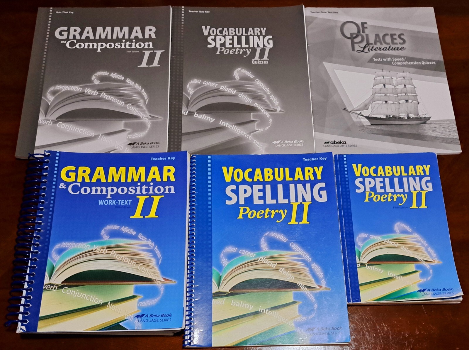 Abeka 8th Grade English, Spelling Vocabulary, Language, Grammar teacher FB449