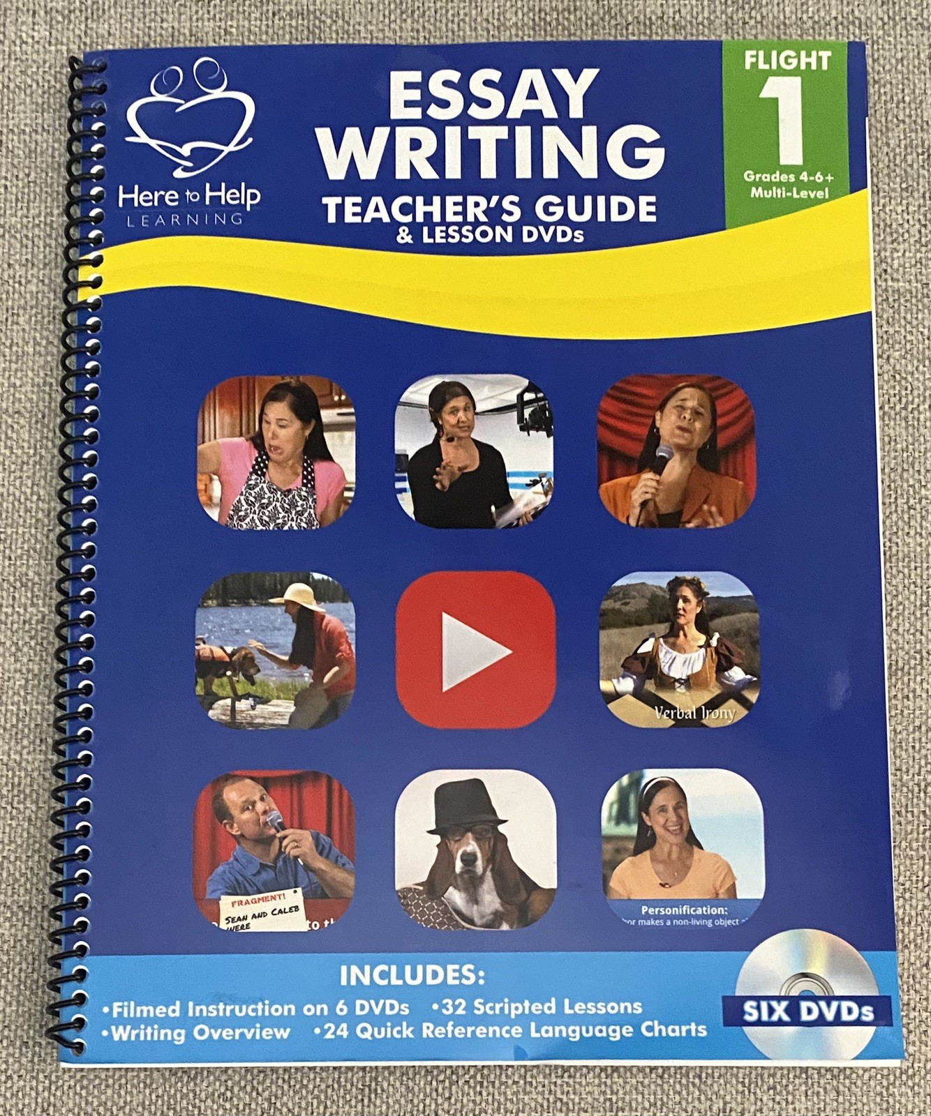 Here To Help Learning Flight 1 ESSAY WRITING Student & Teacher Set