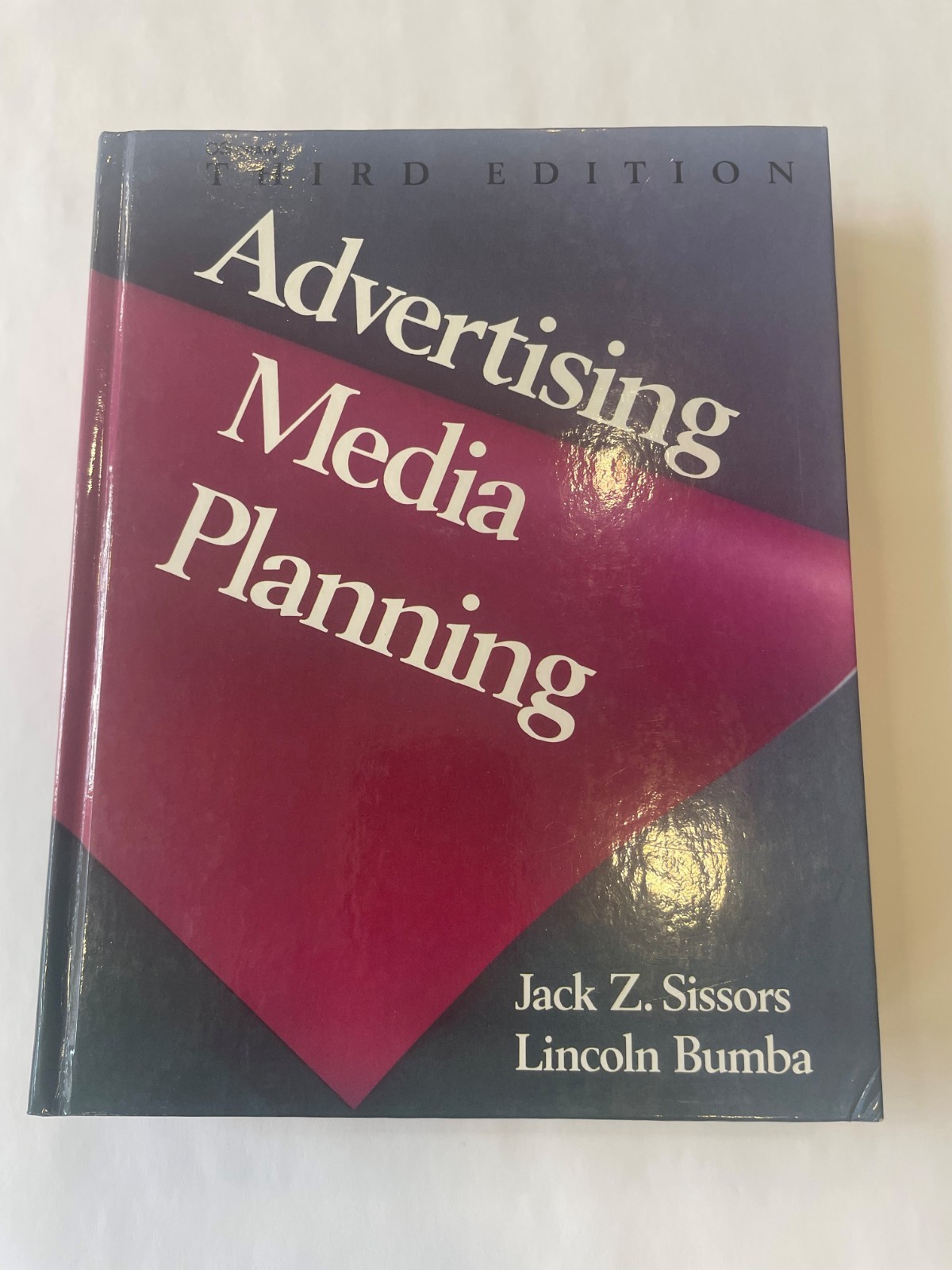 Advertising Media Planning (Third Edition) by Jack Z. Scissor (1989) HC