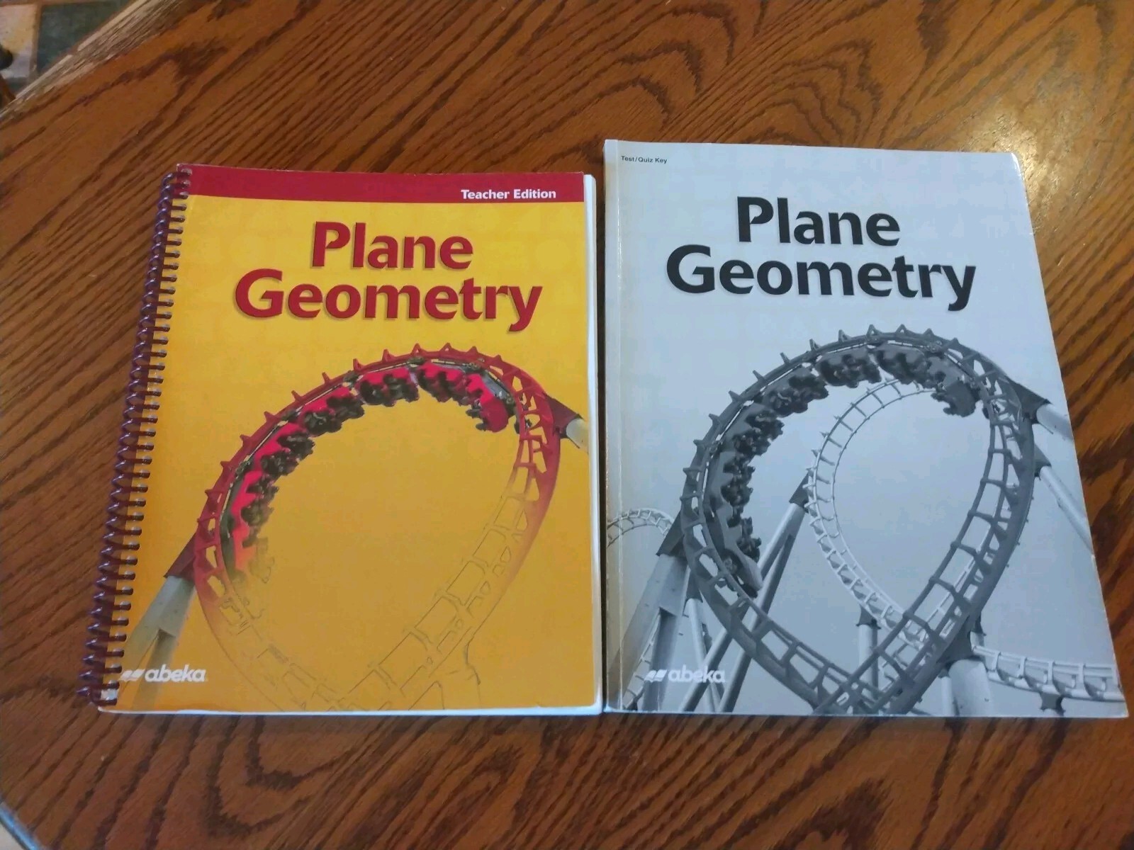 Abeka Plane Geometry Teacher/Parent Set with Answer Key Grades 9-12