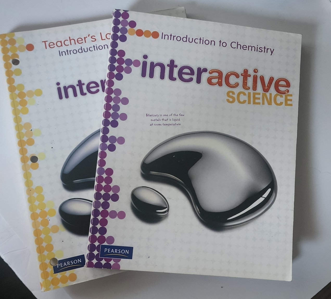 Interactive Science Teachers Lab & Student Introduction to Chemistry Book Set