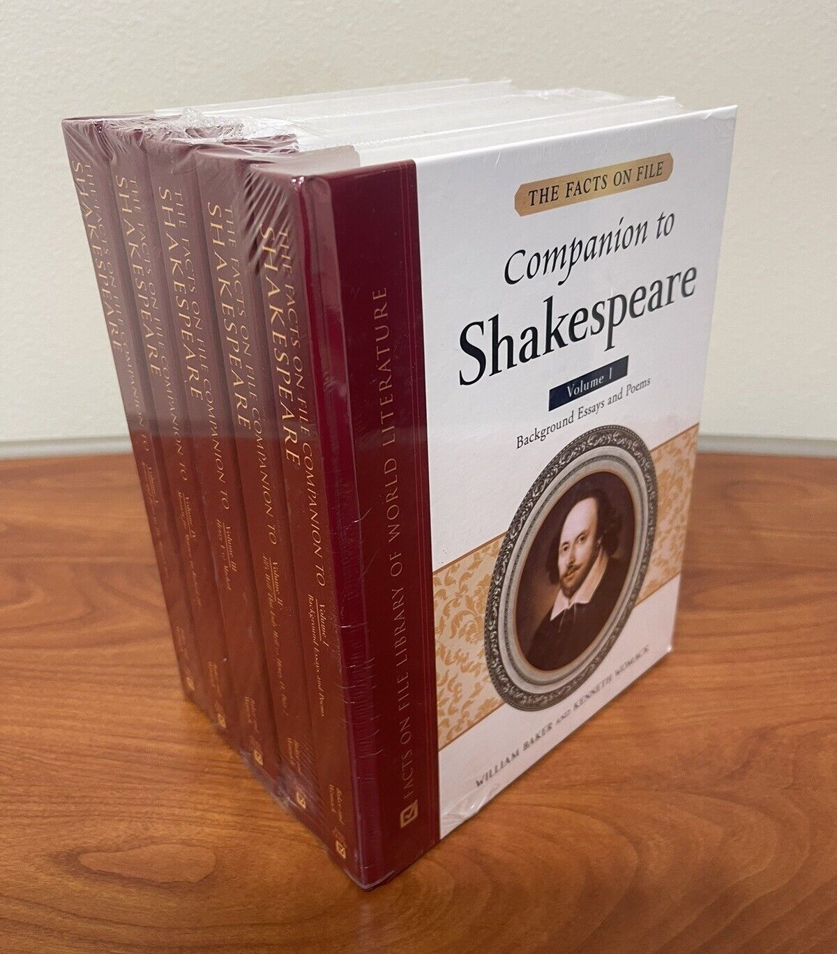 The Facts On File Companion to Shakespeare (5-Volume Set) by Baker & Womack NEW