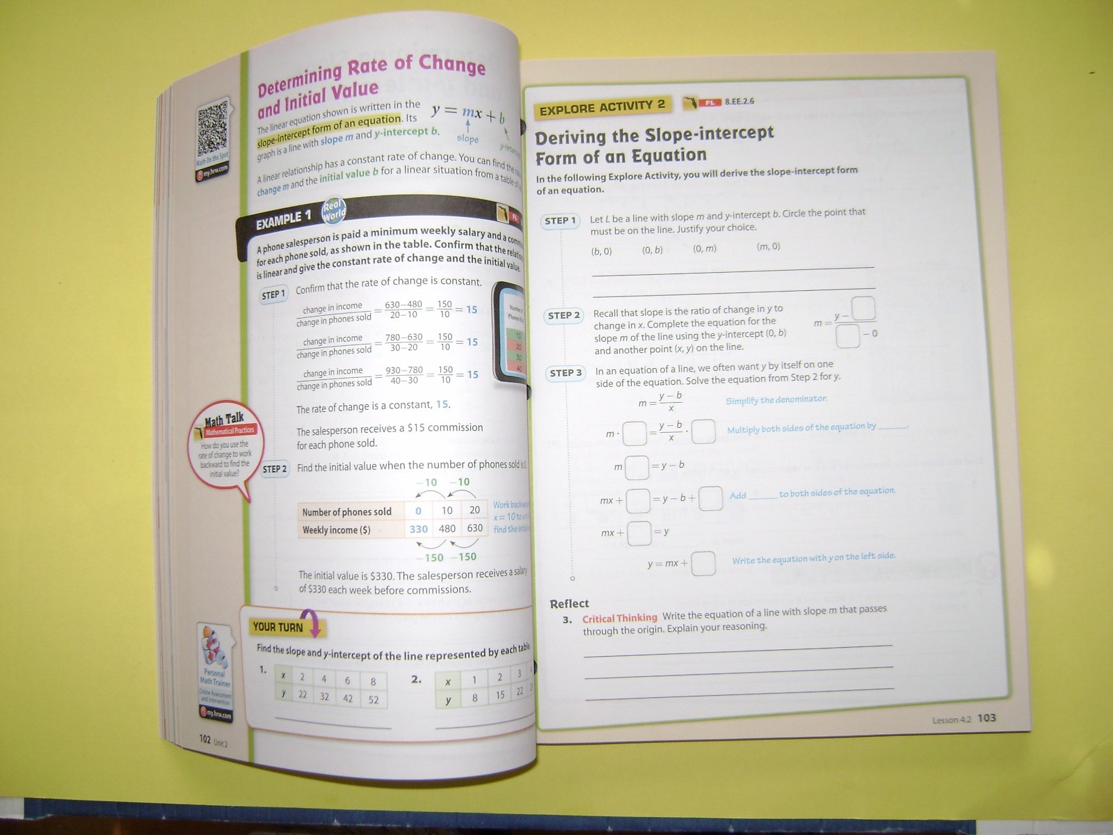 Go Math! Florida Pre-Algebra @2015