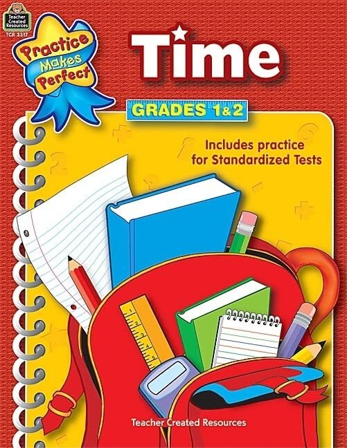 Time Grades 1-2: Grades 1 & 2 (Math…, Teacher Created