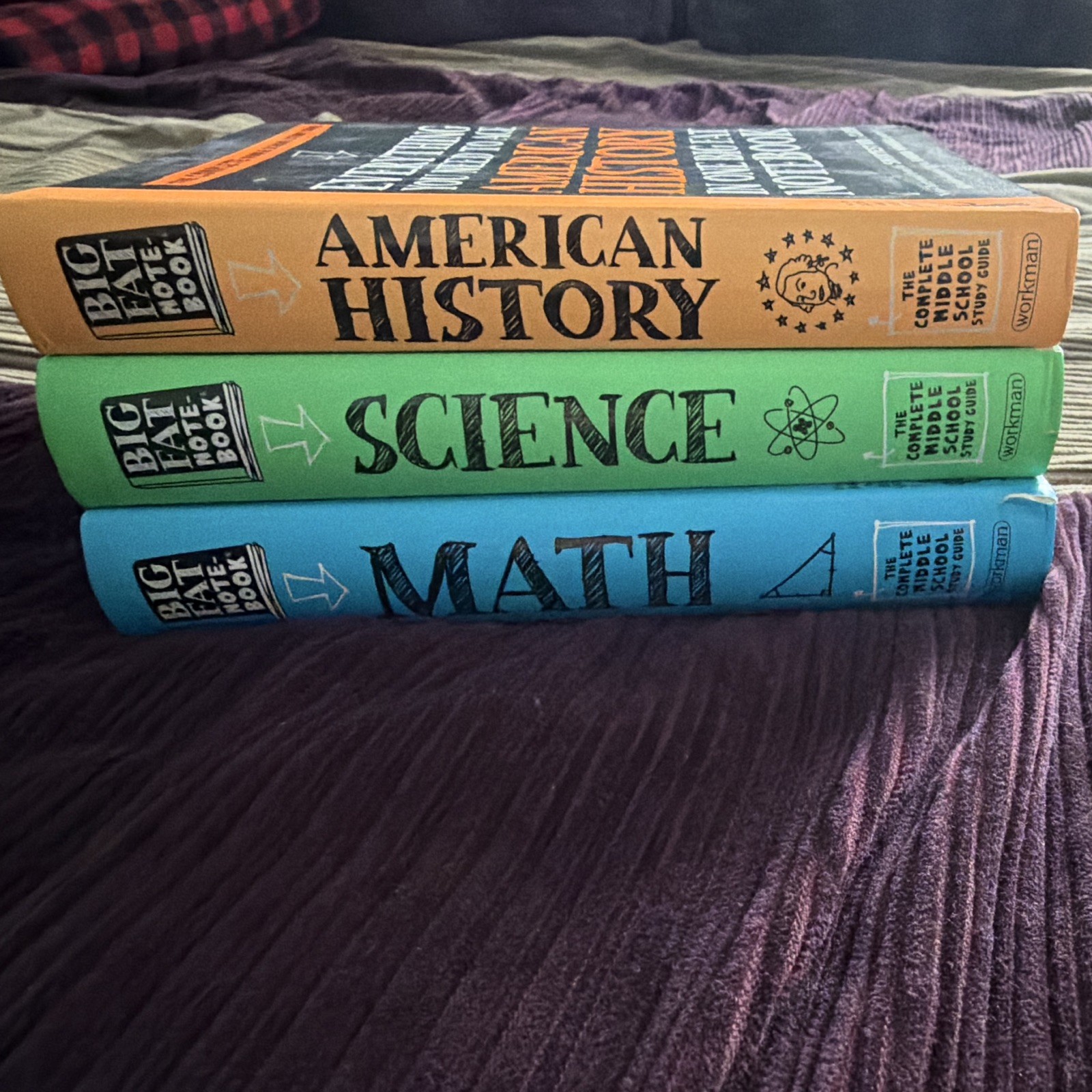 Big Fat Notebook Middle School Study Guide: History, Science & Math