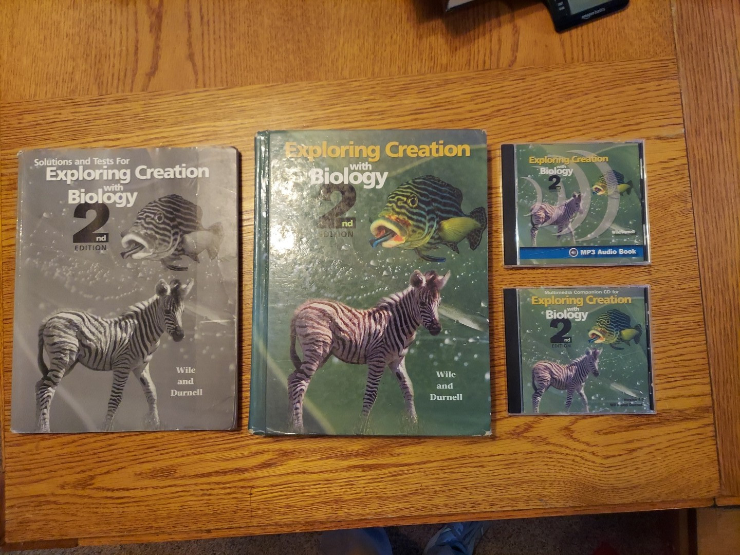 Exploring Creation with Biology : Student Text by Marilyn F. Durnell and Jay L.