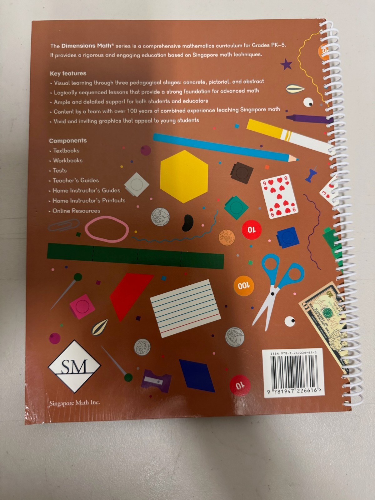 Dimensions Math Home Instructor’s Guide 2B Singapore Math 2020 Spiral Bound