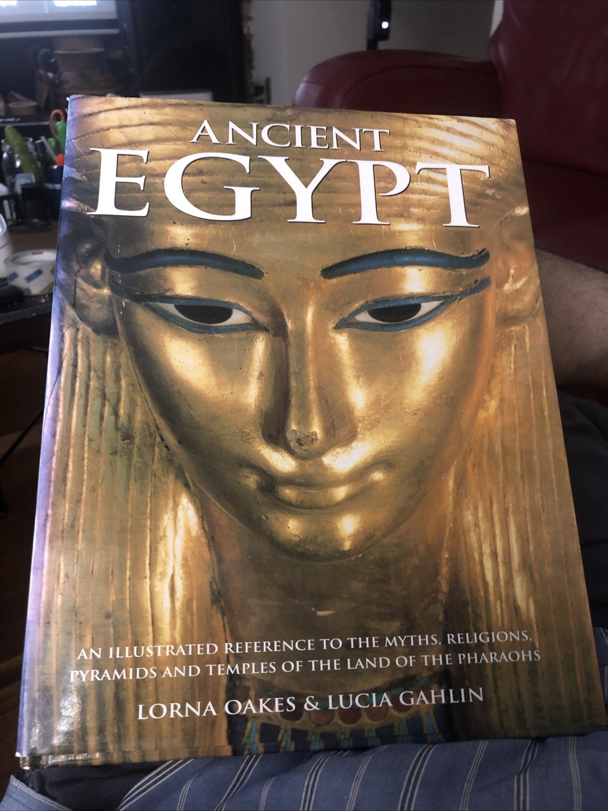 Ancient Egypt By Loren Oakes & Lucia Gahlin 2002 Hardcover & Dust Jacket
