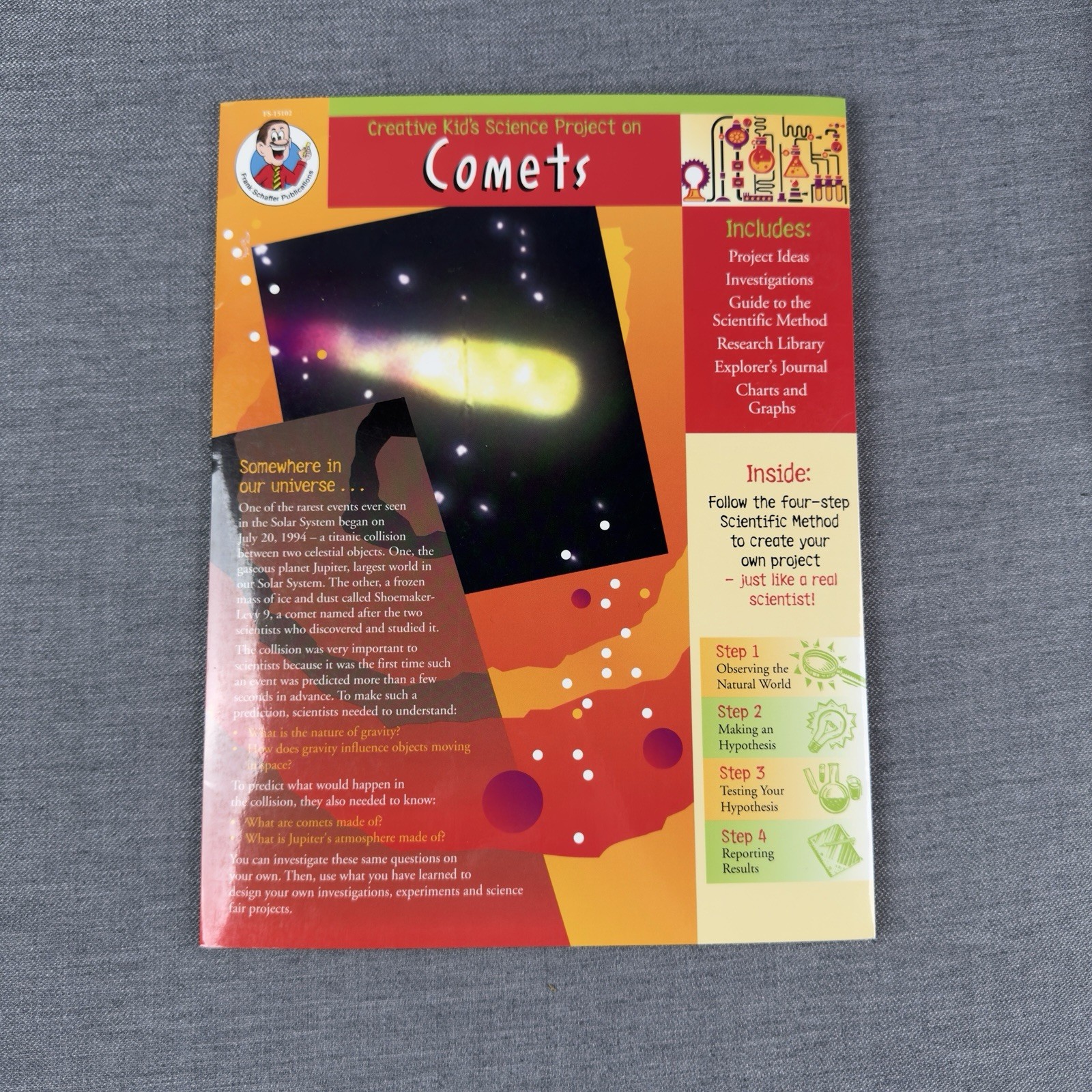 Creative Kid’s Science Project Guides Bundle, Laminated Interactive
