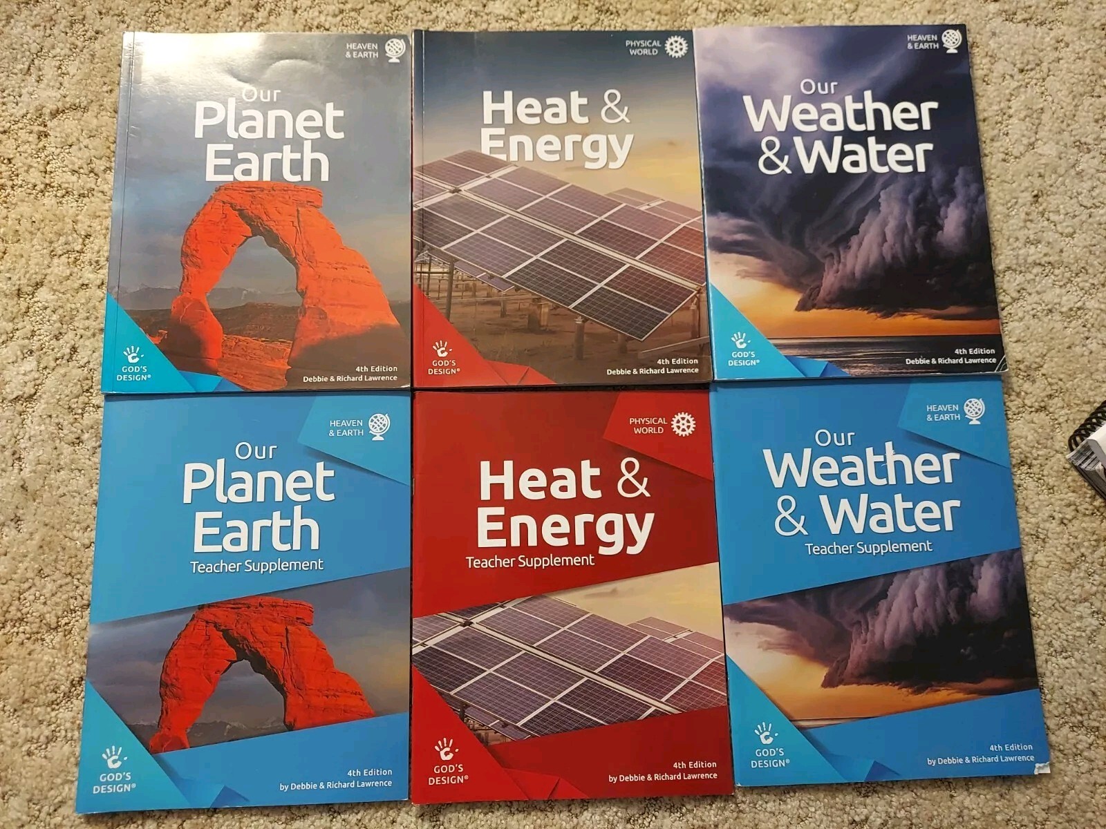 Lawrence God’s Design Weather Water Heat Energy Planet Earth Student Teacher SET