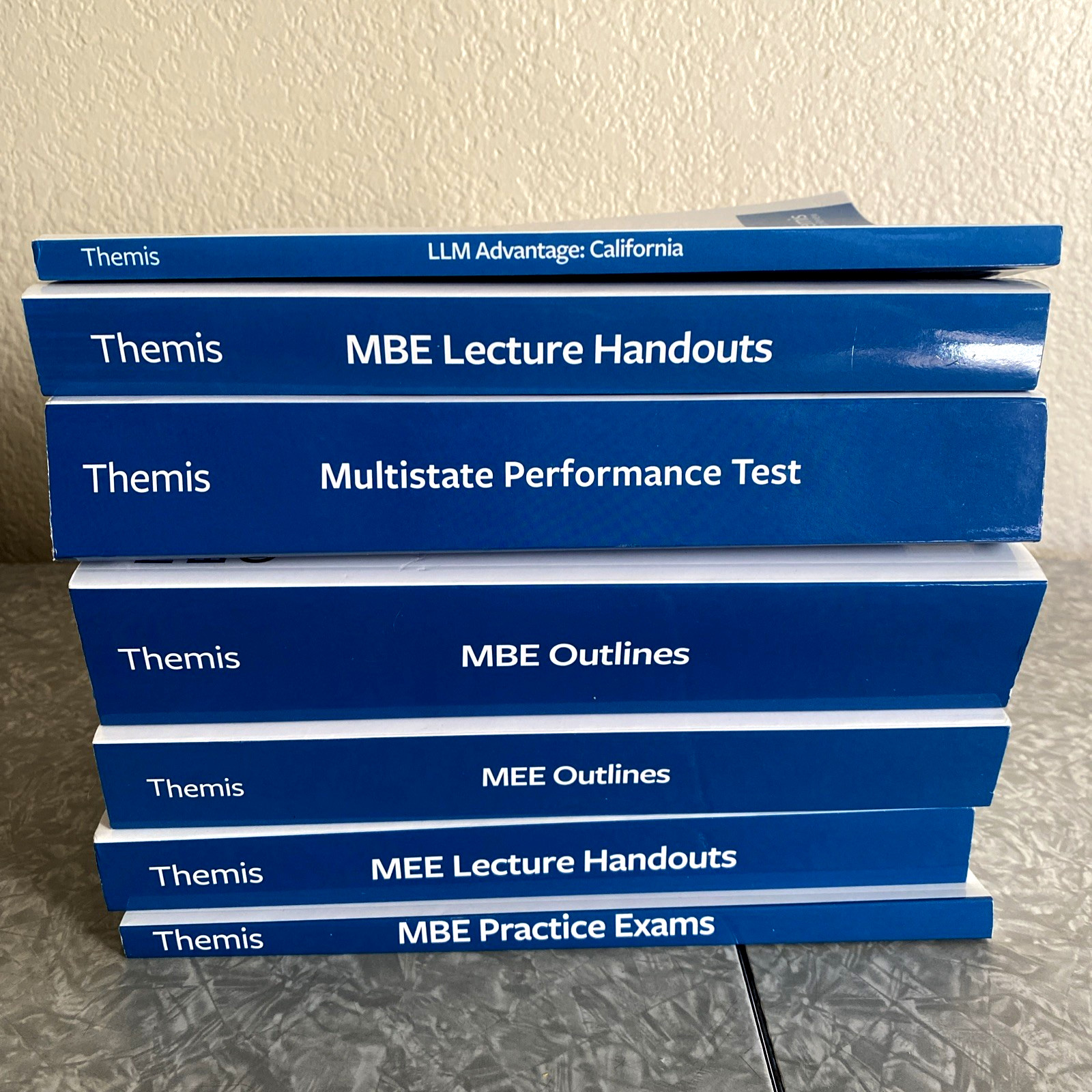 Themis Bar Exam Review 2024 Multistate Set 7 Lot LLM Advantage CA *2 Have Notes*