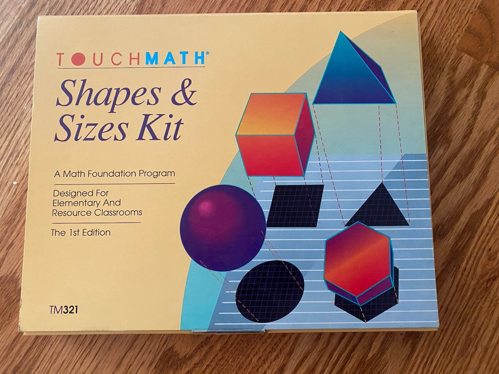 Touch Math Shapes, & Sizes Kit GM321 Innovative Learning Concepts