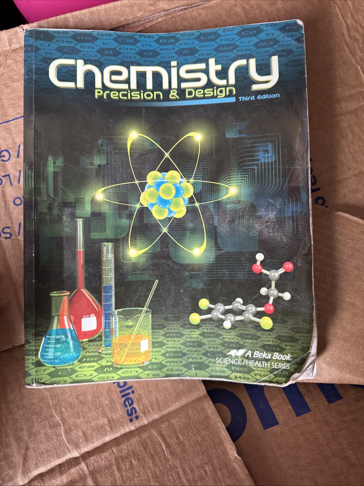 Abeka Chemistry Precision & Design 3rd Edition Text Book Free Shipping