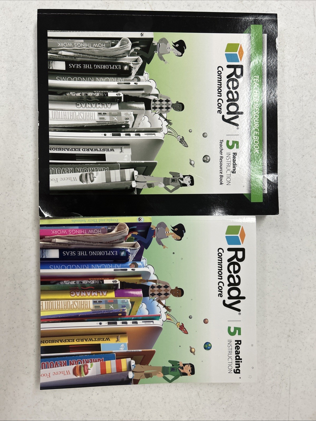 Ready Common Core 5 Reading Instruction Teacher/Workbook Set