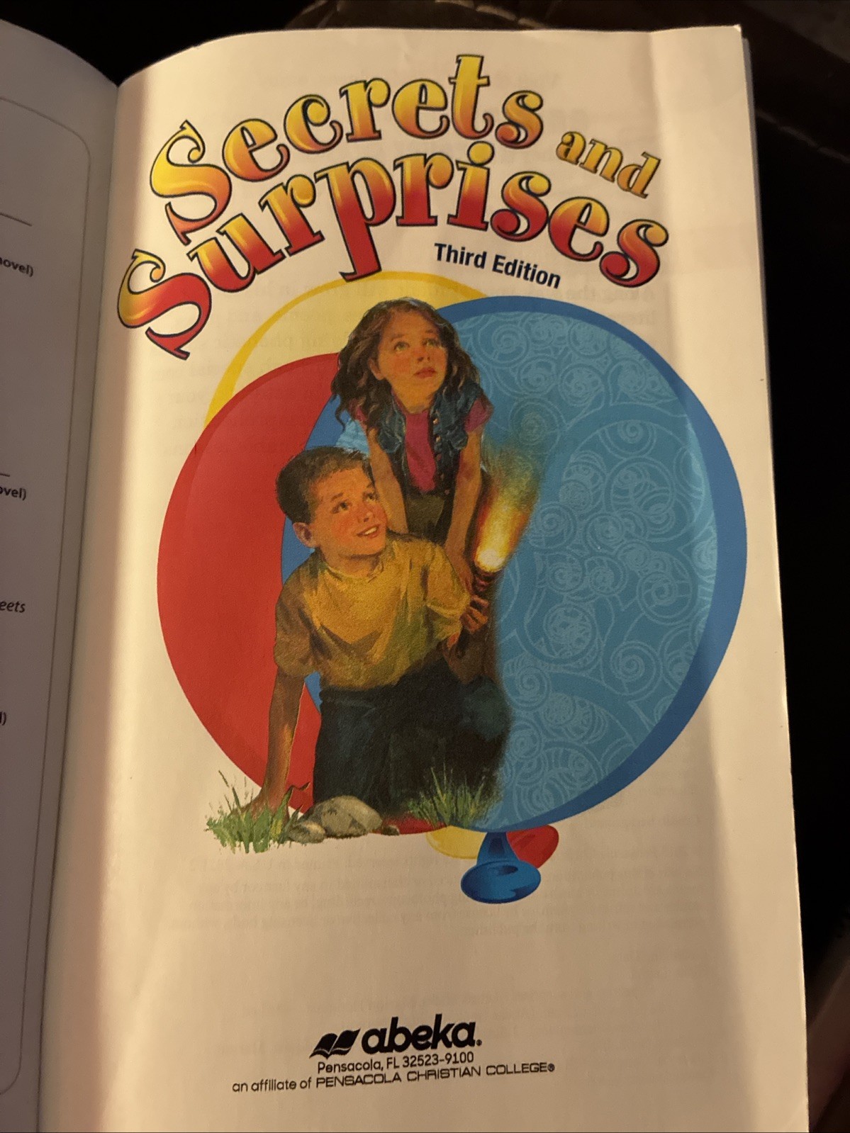 Abeka Secrets and Surprises Reading Program 3rd Edition