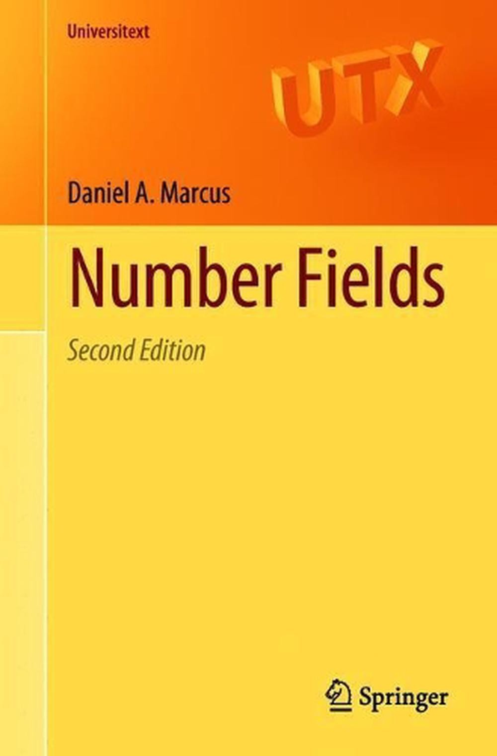Number Fields by Daniel A. Marcus (English) Paperback Book