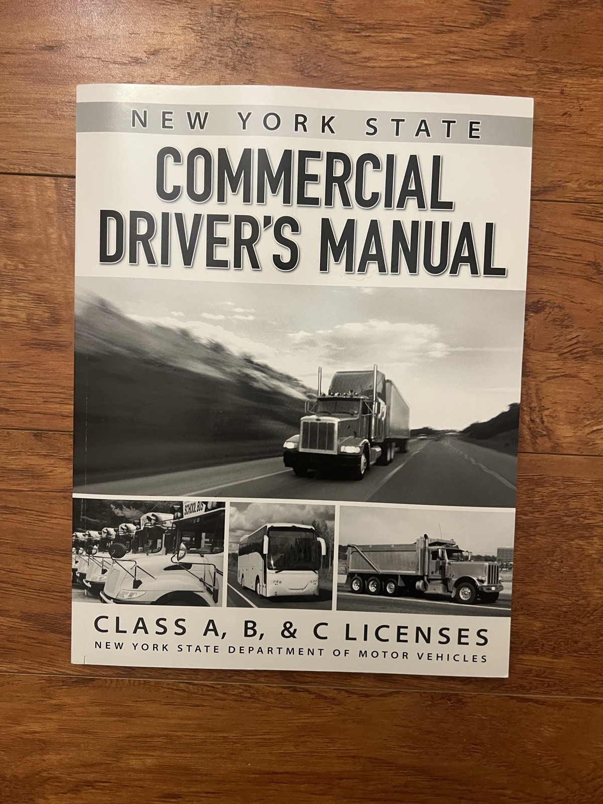 New York State Commercial Driver’s Manual Class A, B, & C Licenses Paperback