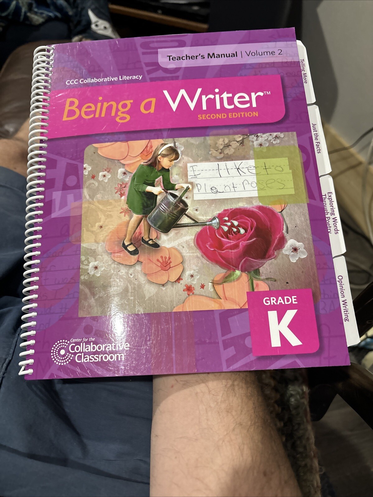Being a Writer Second Edition Grade K Teacher Manual Volume 2