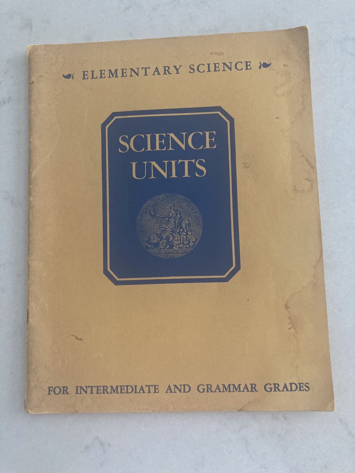 Vintage Teacher Guide for Planning Elementary Science Units 1942 Paperback