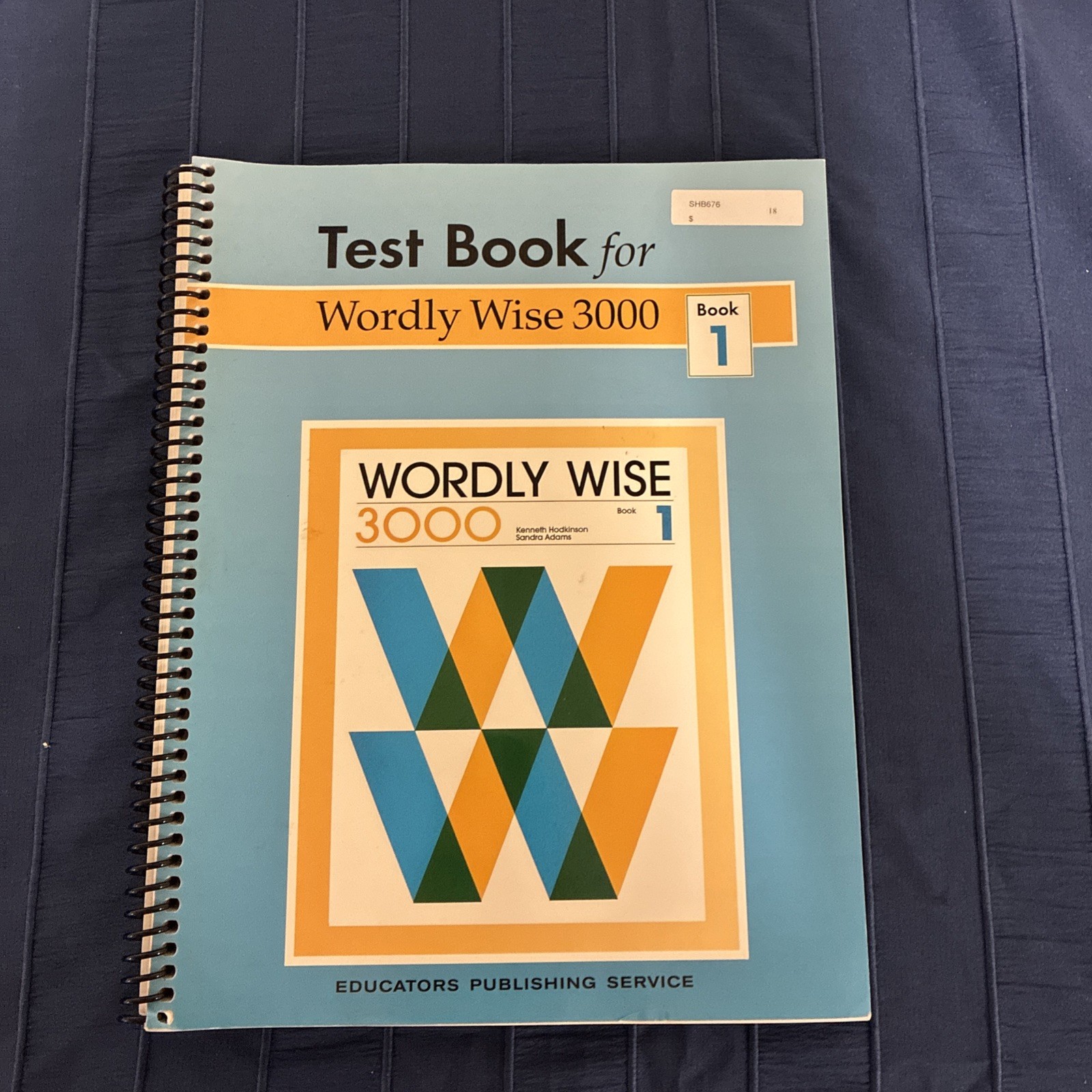 Wordly Wise 3000 Book 1 Test Book – Grade 4 – First Edition, Blackline Masters