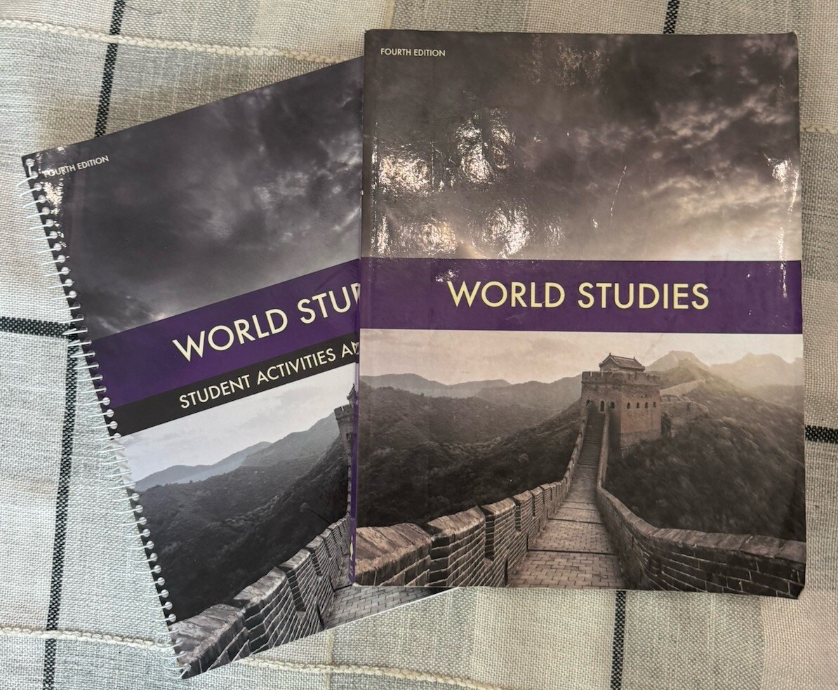 BJU World History (4th Ed); 7th Grade Student Text & Activities Answer Key