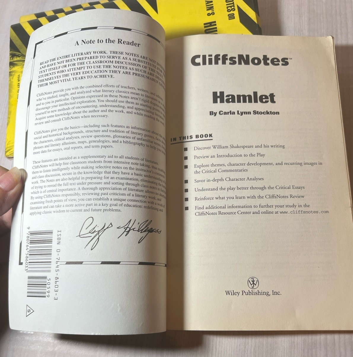 5 Cliffs Notes Study Guide Booklets See Titles in Pictures 60s – 70s