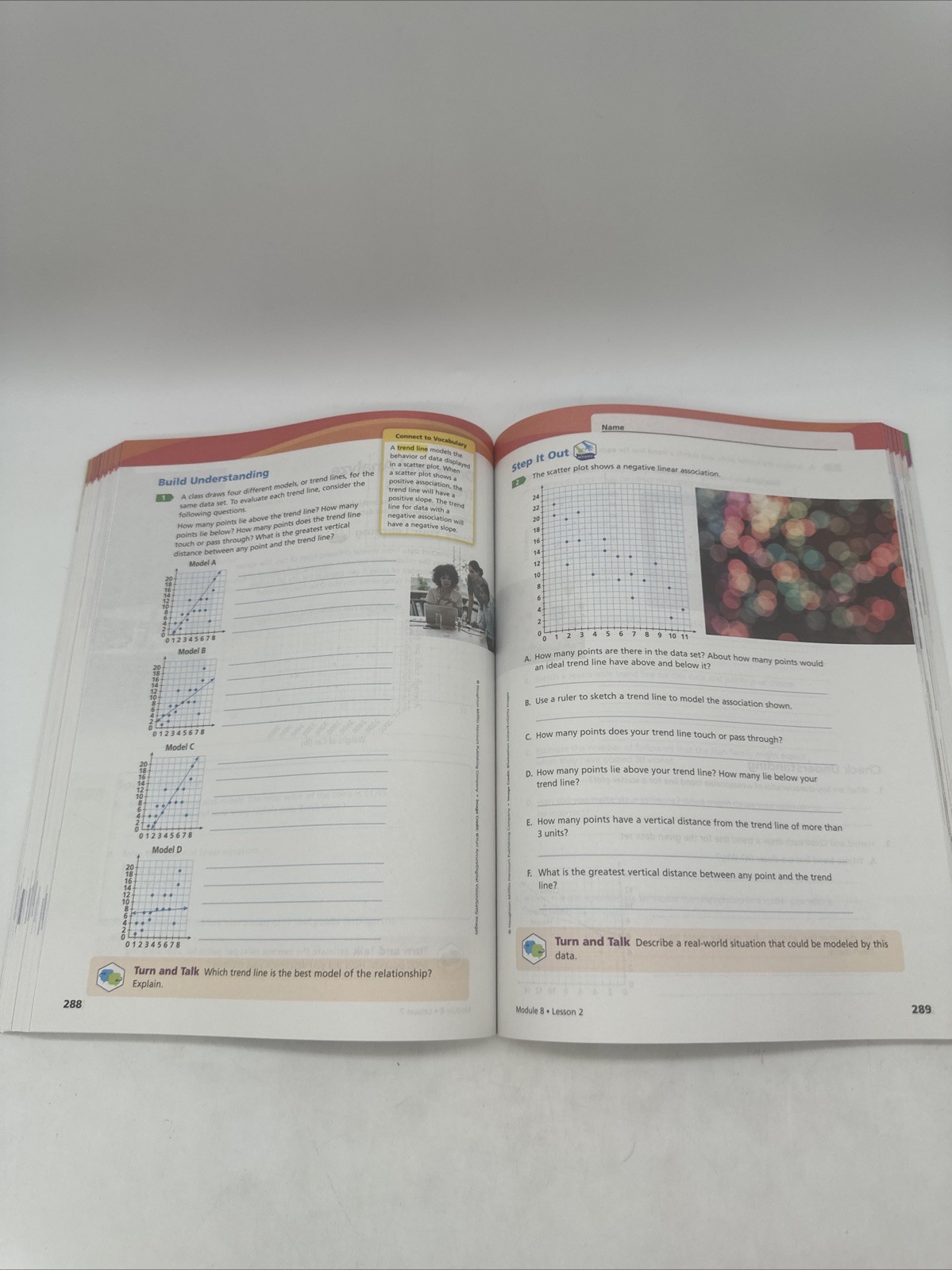 HMH Into Math Grade 8 Student WorkText (2020 Edition) 8th Grade Houghton – NEW
