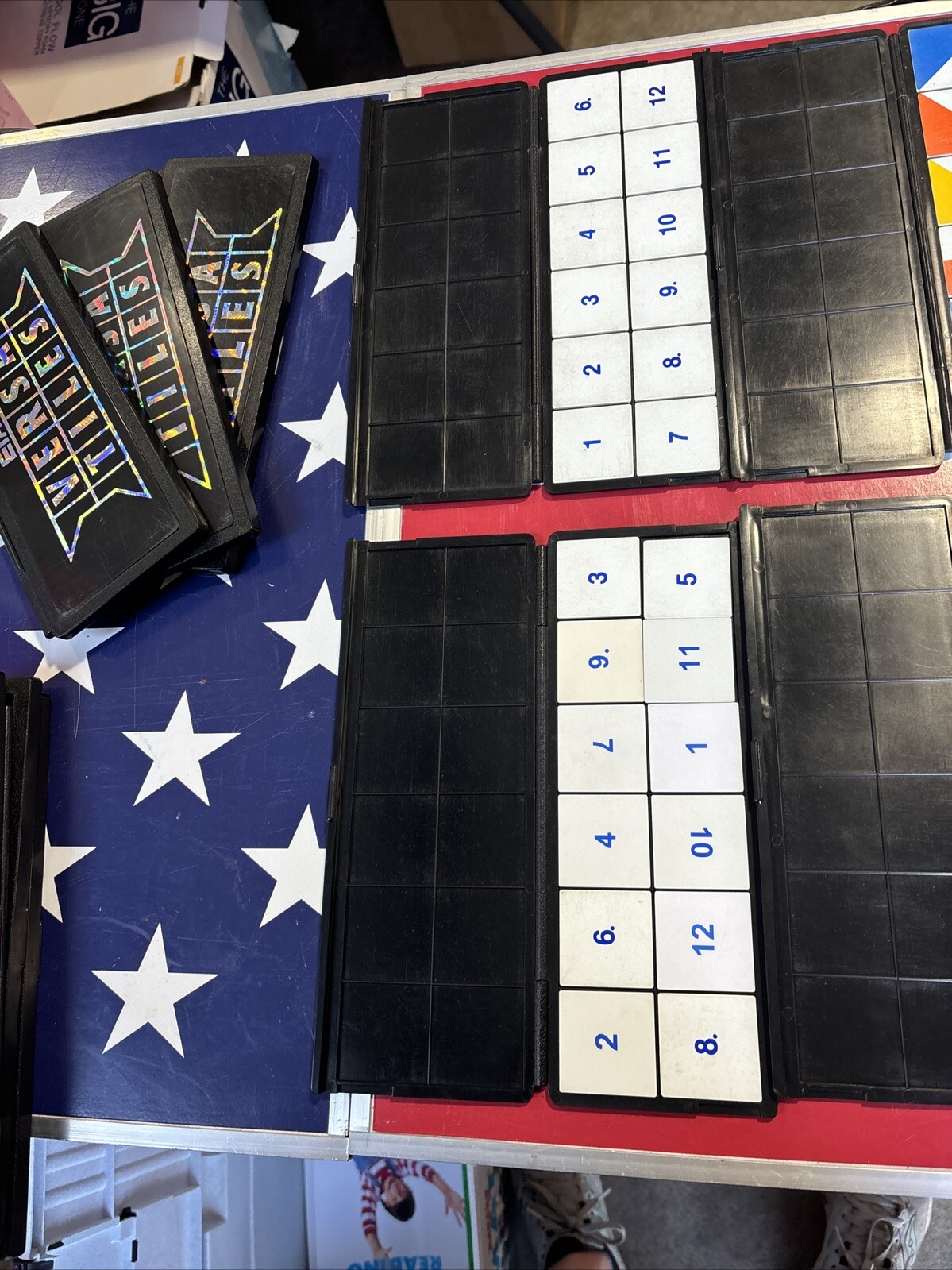 Versa Tiles Math Lab Level 1 SET 16 Books 9 Answer Tile Sets Reading & Math