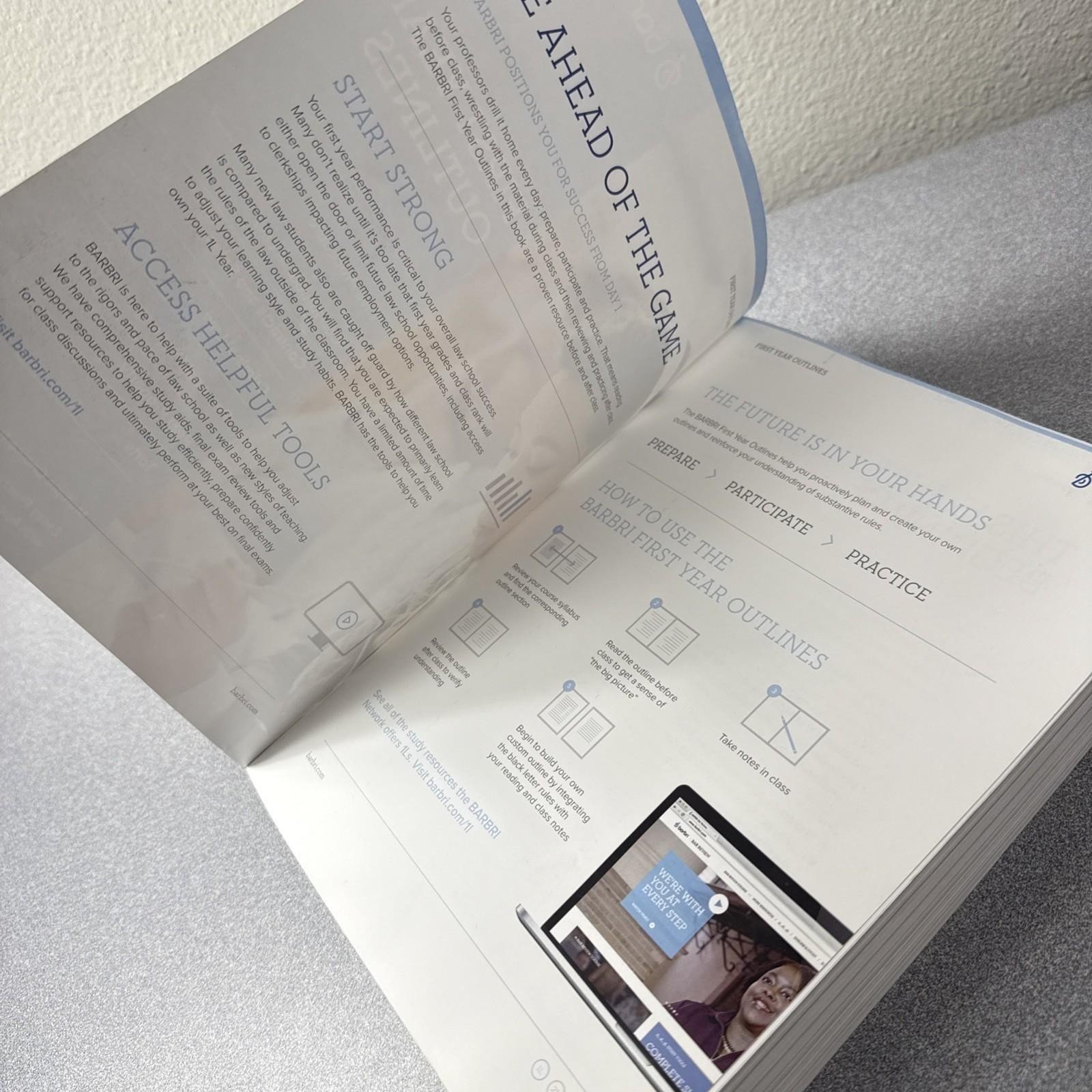 Barbri First Year Outlines Paperback