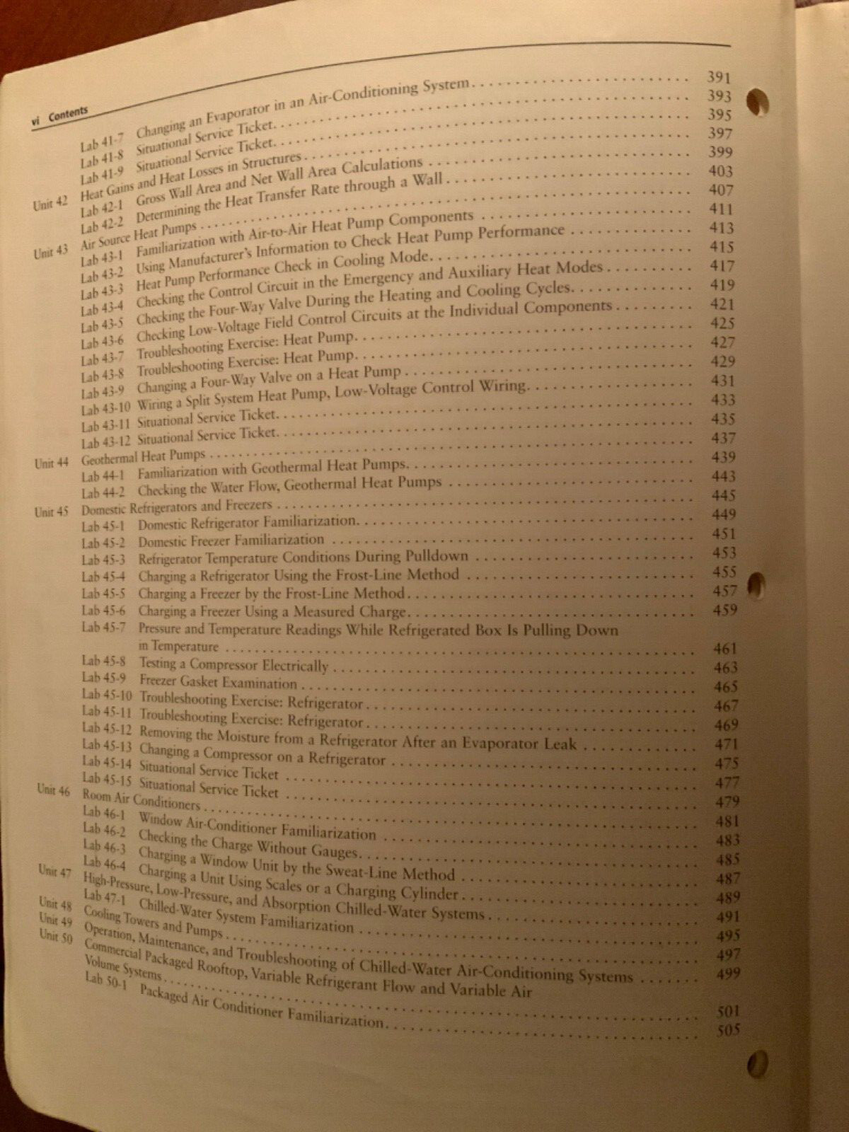 Book refrigeration& air conditining technology-Lab Manual Company