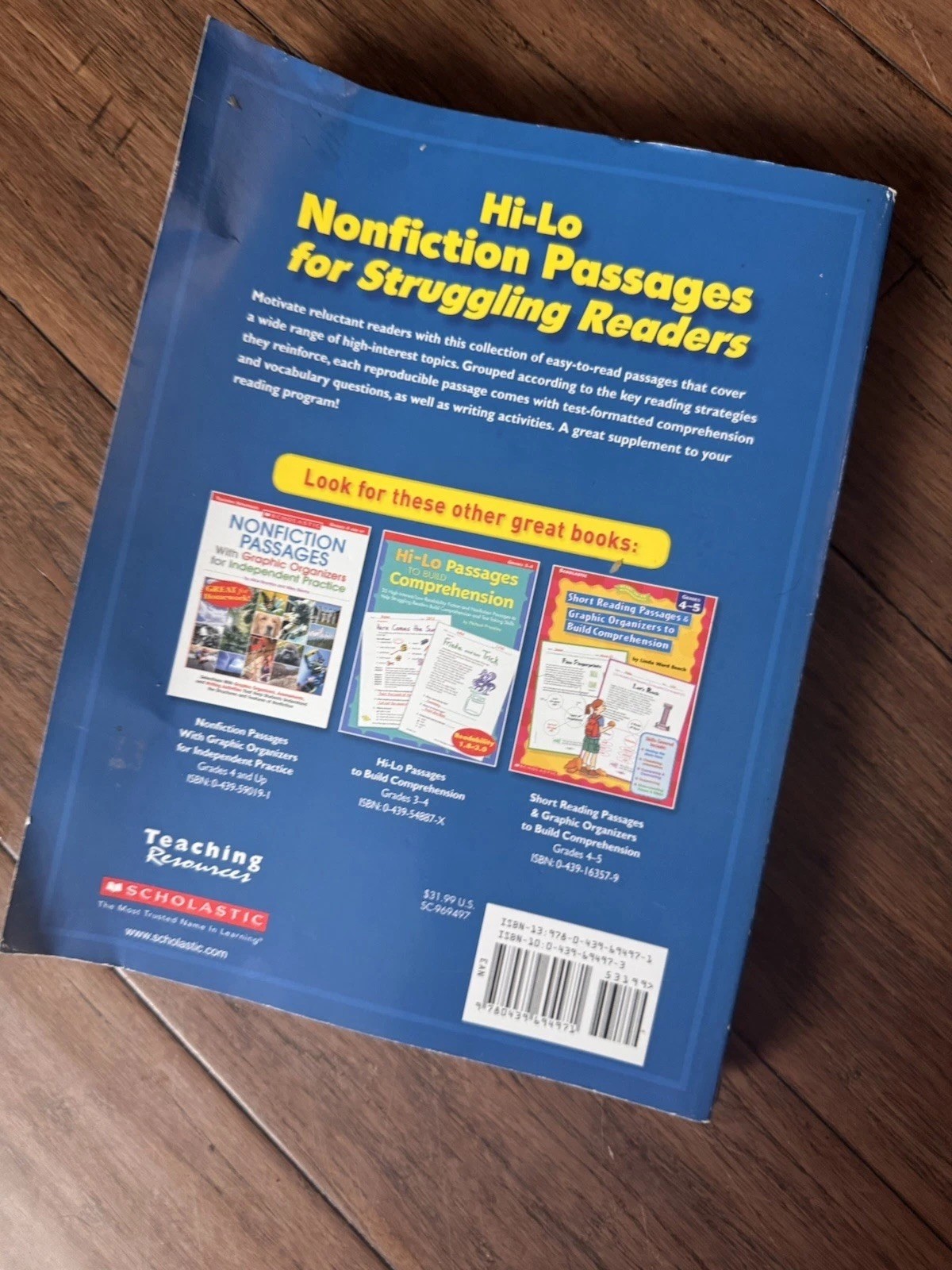 Grades 4-5 Reading Help Book