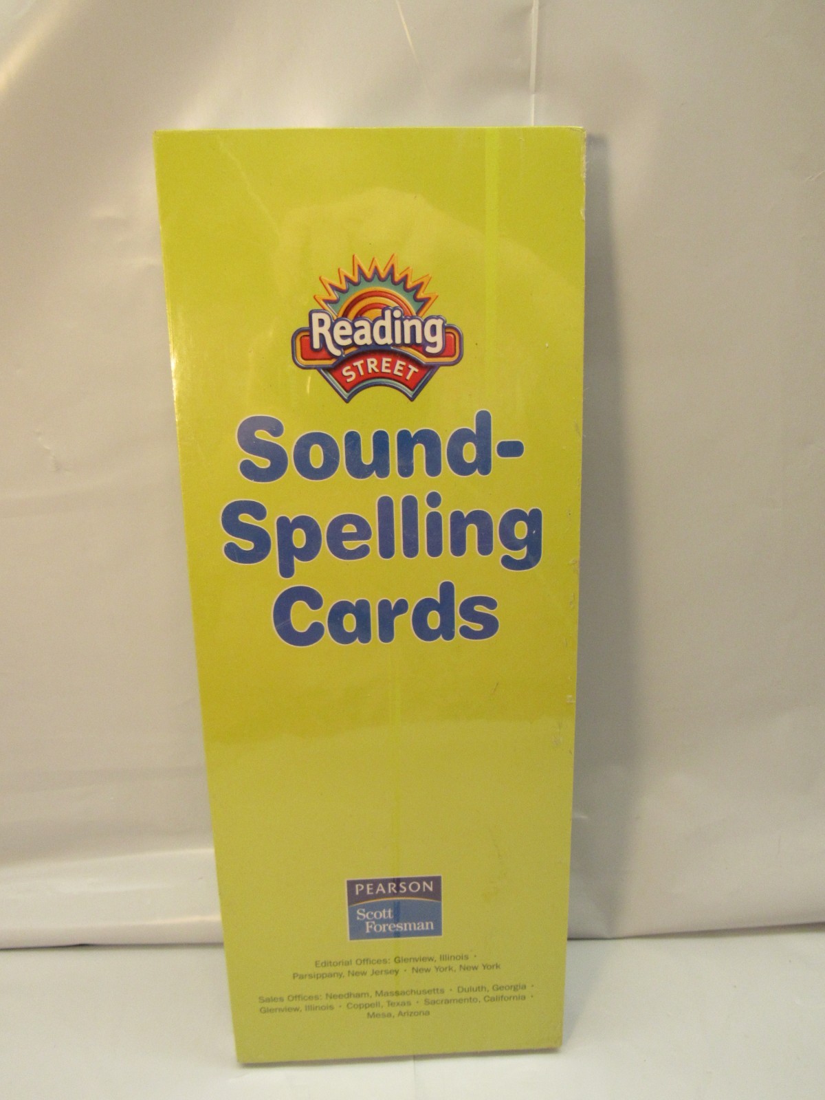 Scott Foresman Reading Street – Sound / Spelling Cards Elementary Grade 1-3 K88