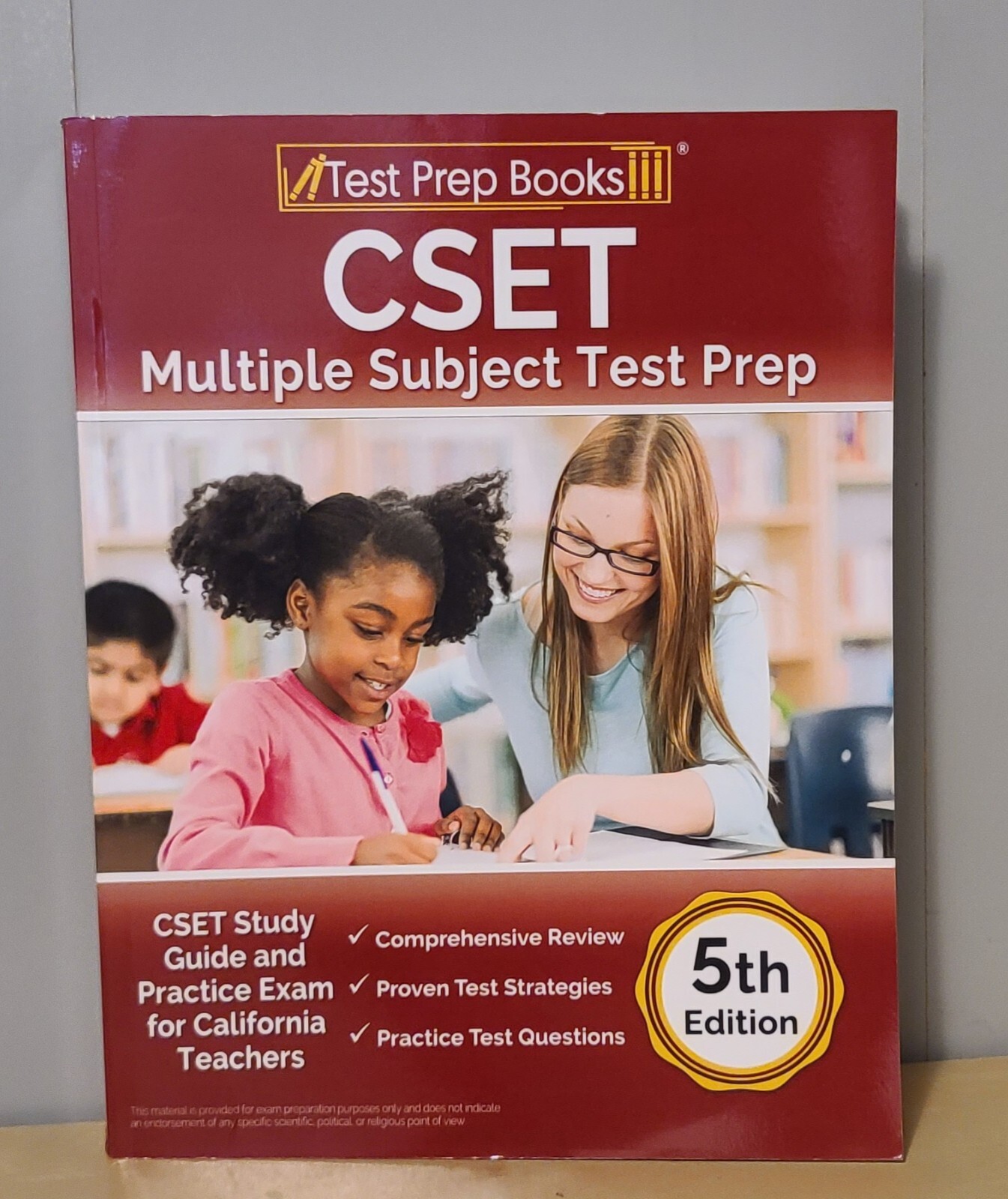 CSET Multiple Subject Test Prep: Study Guide and Practice Exam for California
