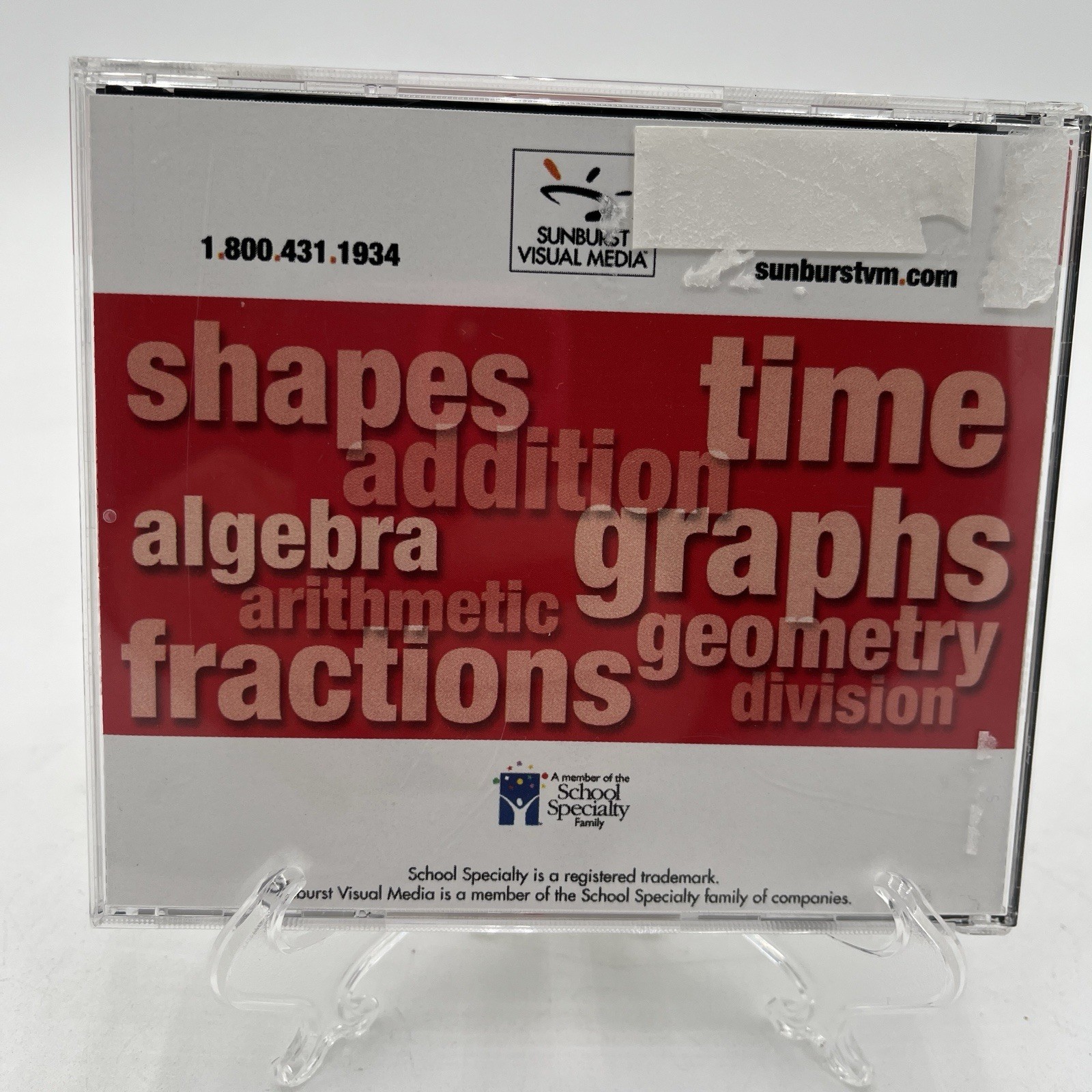 GREAT CONDITION!! Math: What Is Time? (CD) Grades 3-6 – Sunburst Visual Media
