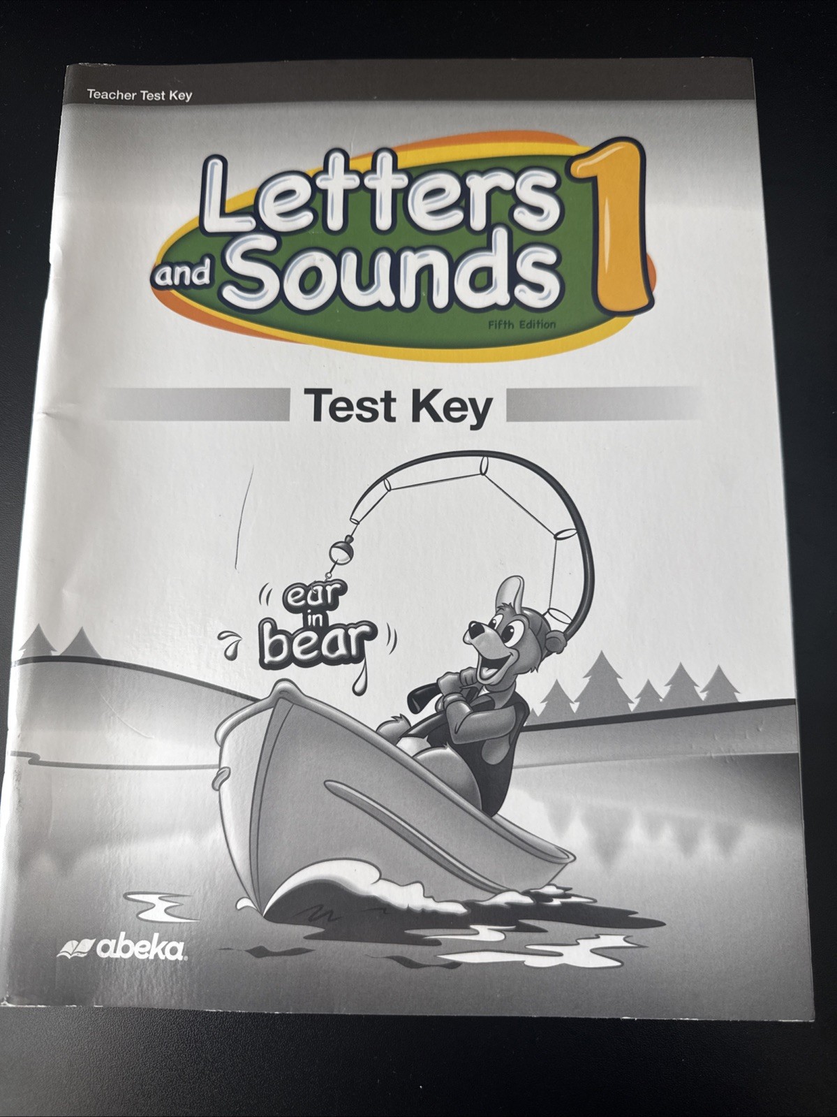 Abeka Letters and Sounds 1 Test Key 5th Edition Teacher Homeschool Grade 1 Book