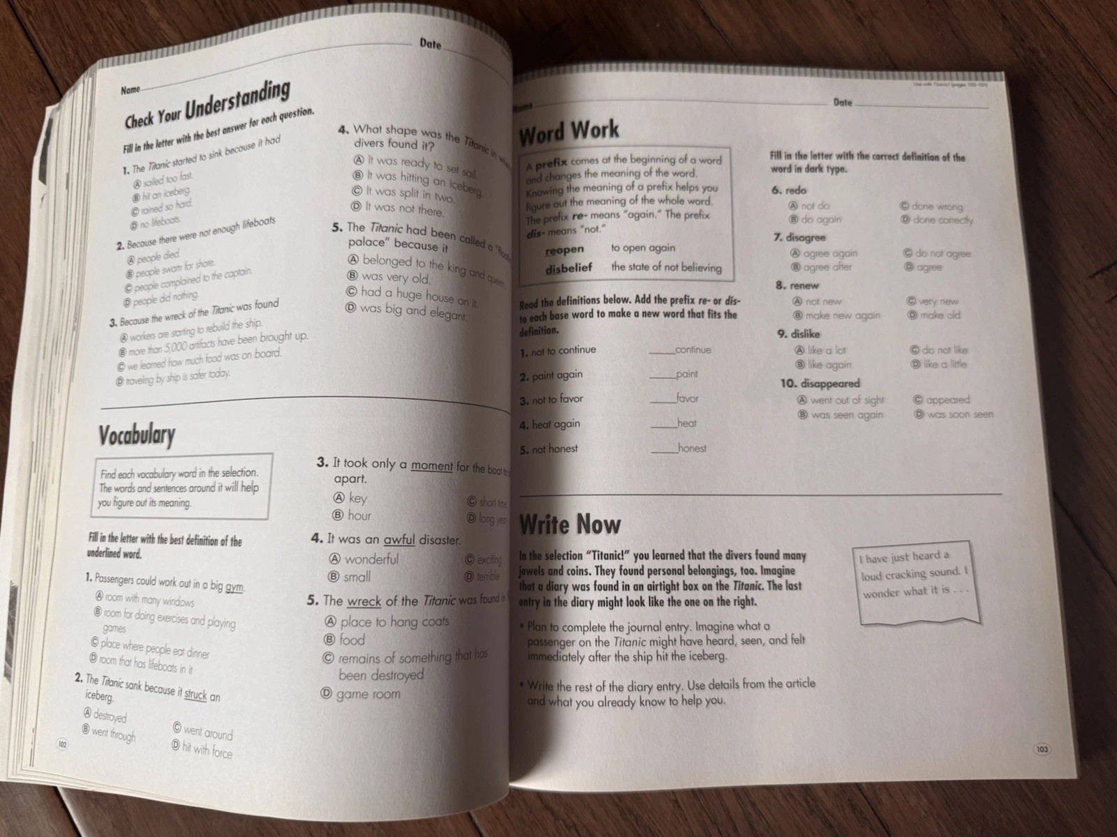 Grades 4-5 Reading Help Book