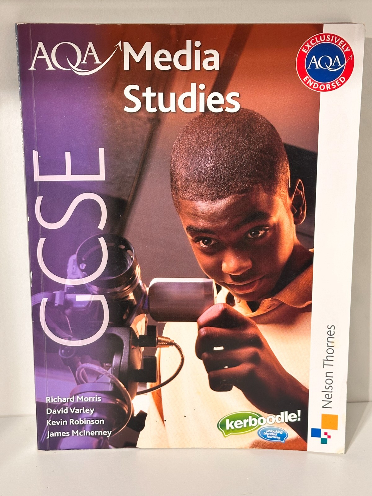 School Books AQA Media Studies GCSE Study Guide 2009 Very Good Condition