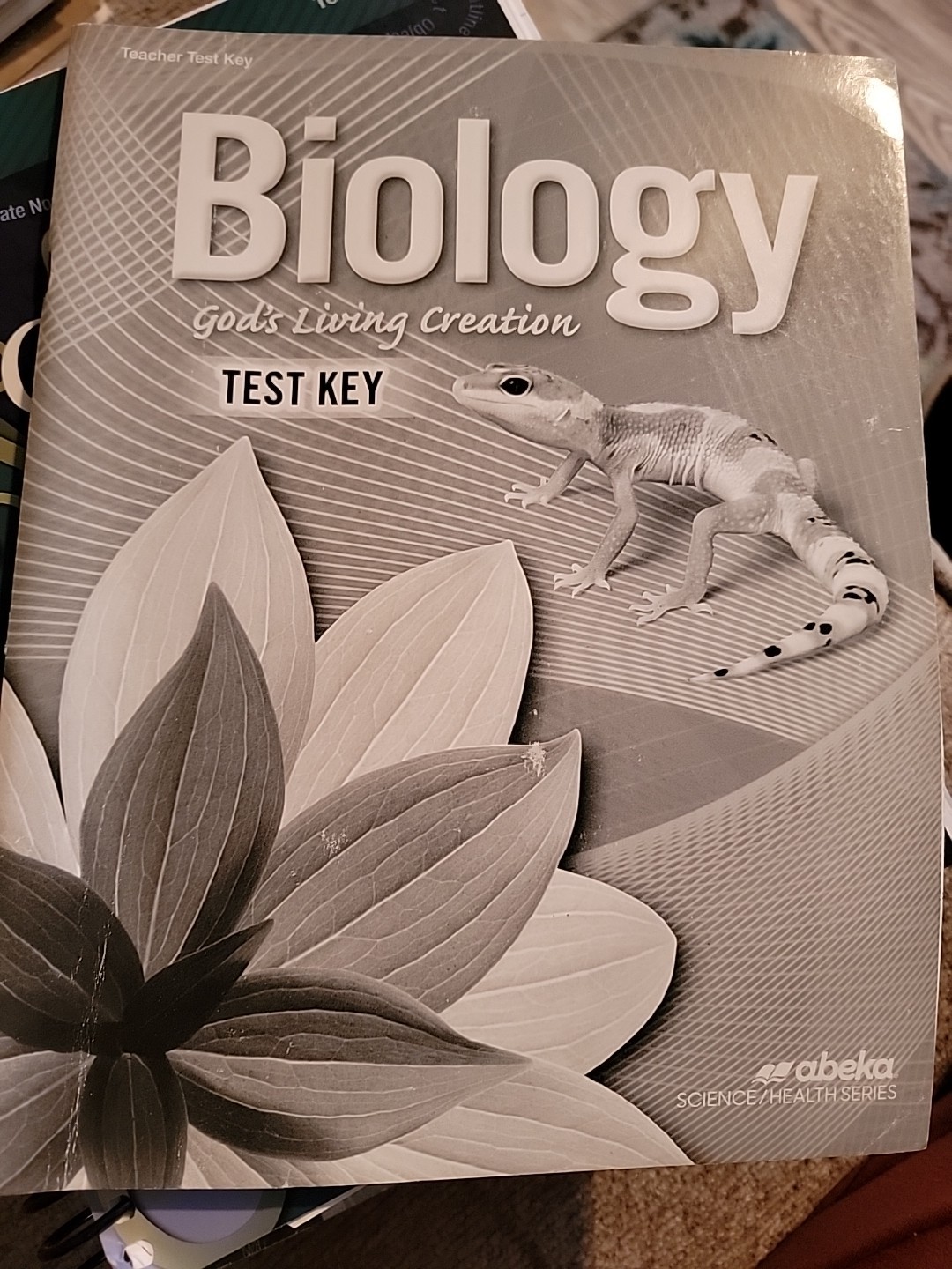 Abeka Biology God’s Living Creation Teacher Test Key 4th Ed Homeschool science