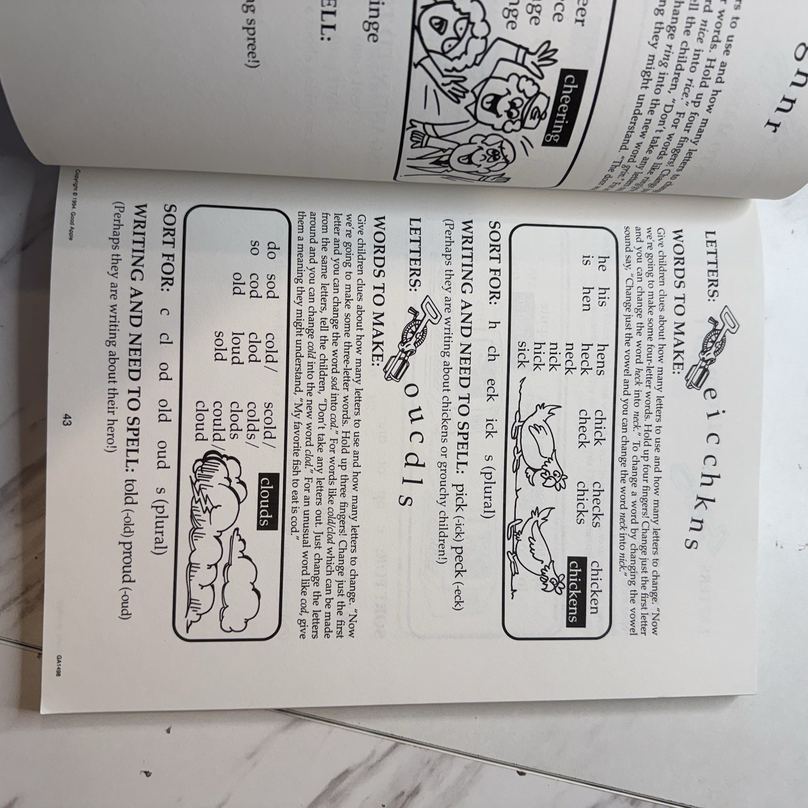 VTG Making Words K-3 Hands-On Developmentally Appropriate Spelling Homeschool