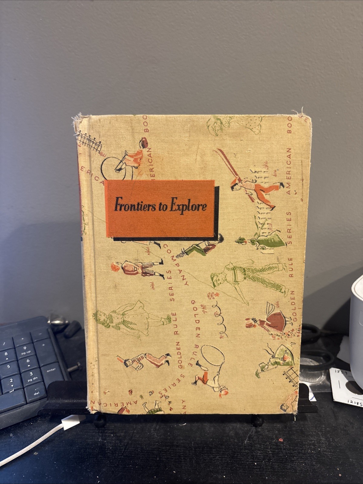 Frontiers to Explore Textbook Vintage HC 1956