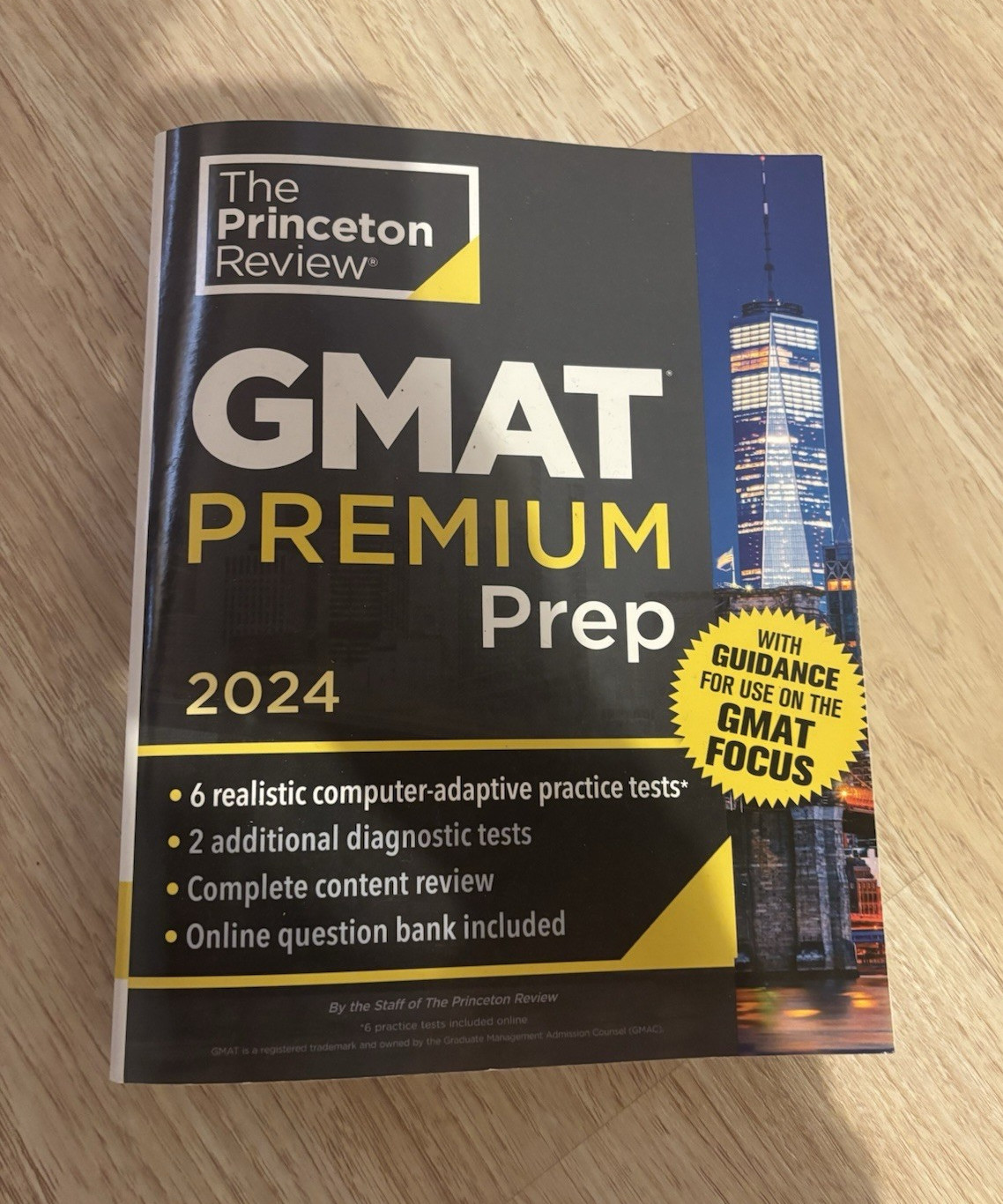 The Princeton Review GMAT Premium Prep 2024 Advanced Study Guide Book English