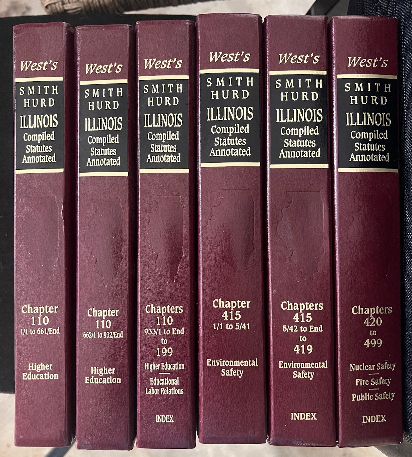 Thomson Reuters, Smith-Hurd, Illinois Compiled Statutes Annotated 2025
