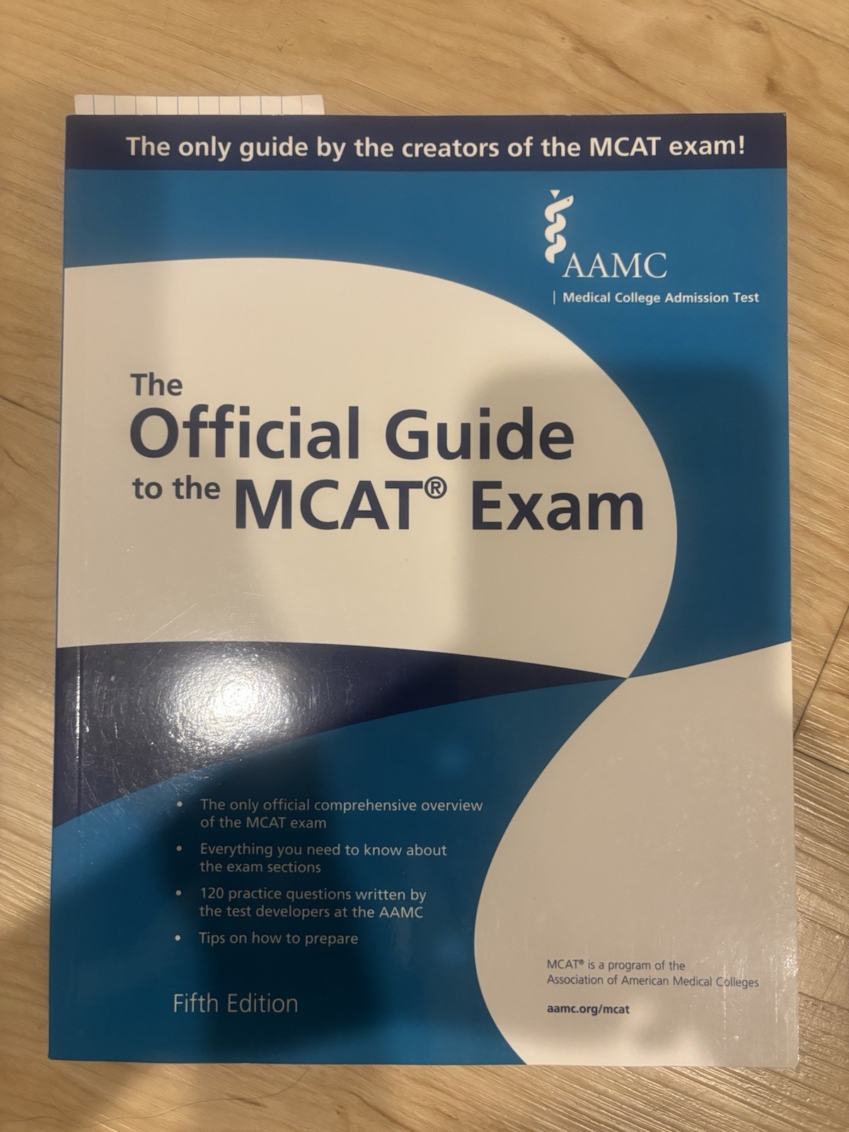 AAMC The Official Guide to the MCAT Exam Fifth Edition Study Guide Book